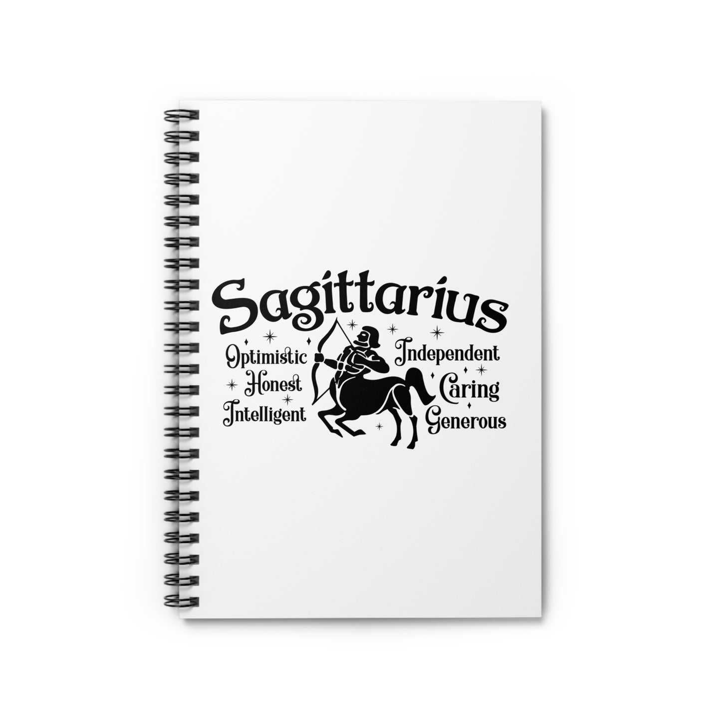 Sagittarius Spiral Notebook