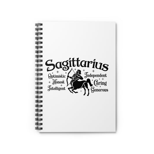 Sagittarius Spiral Notebook