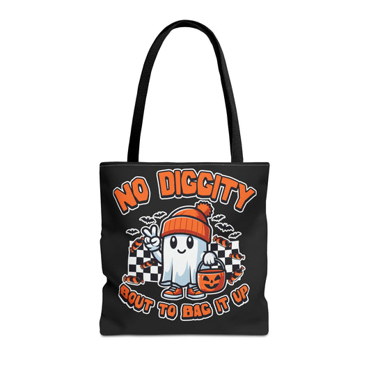 No Diggity Halloween Tote Bag