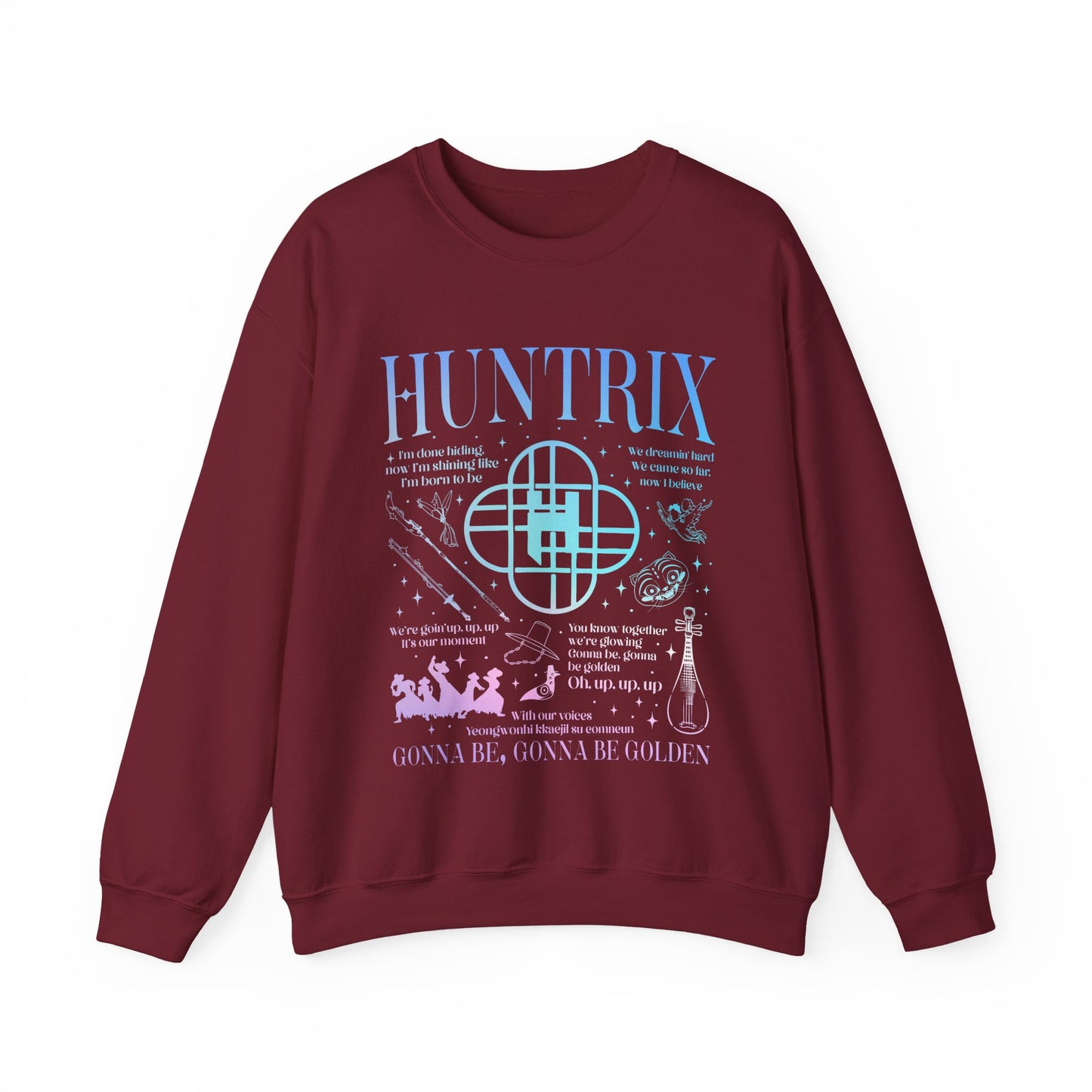 Kpop HUNTRIX Crewneck Sweatshirt