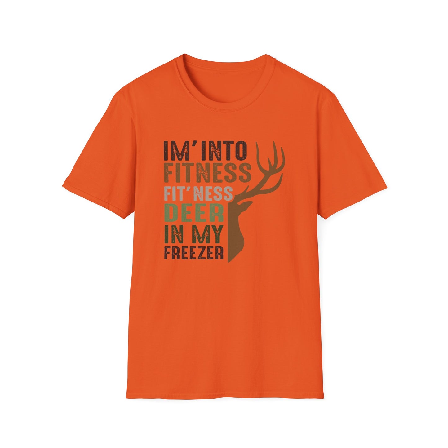 Funny Deer Fitness T-Shirt