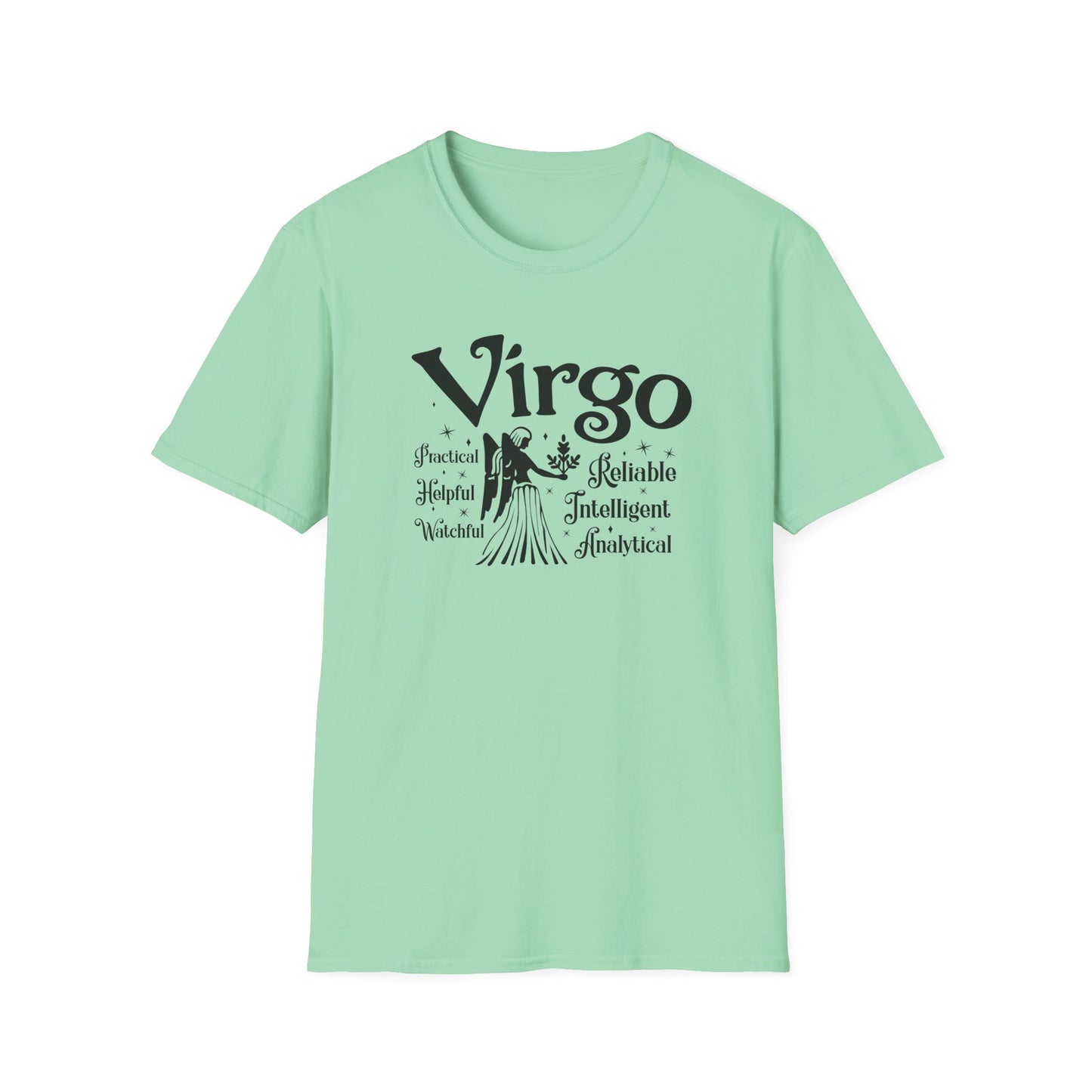 Virgo Zodiac Unisex Softstyle T-Shirt