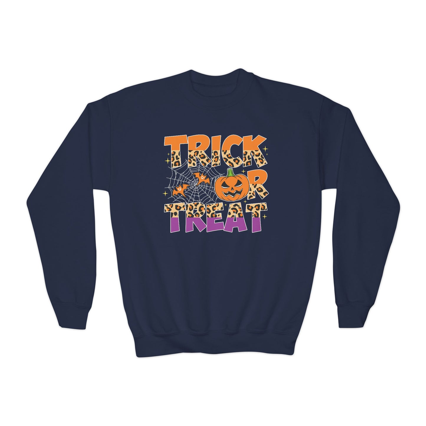 Youth Halloween Trick or Treat Sweatshirt