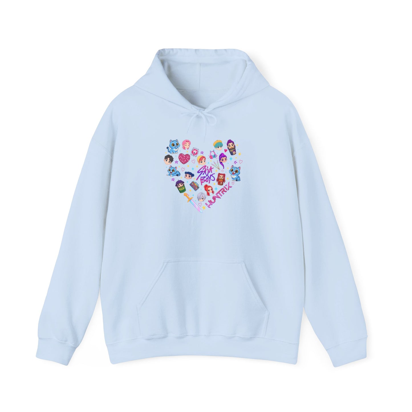 Kpop Character Heart Unisex Hoodie