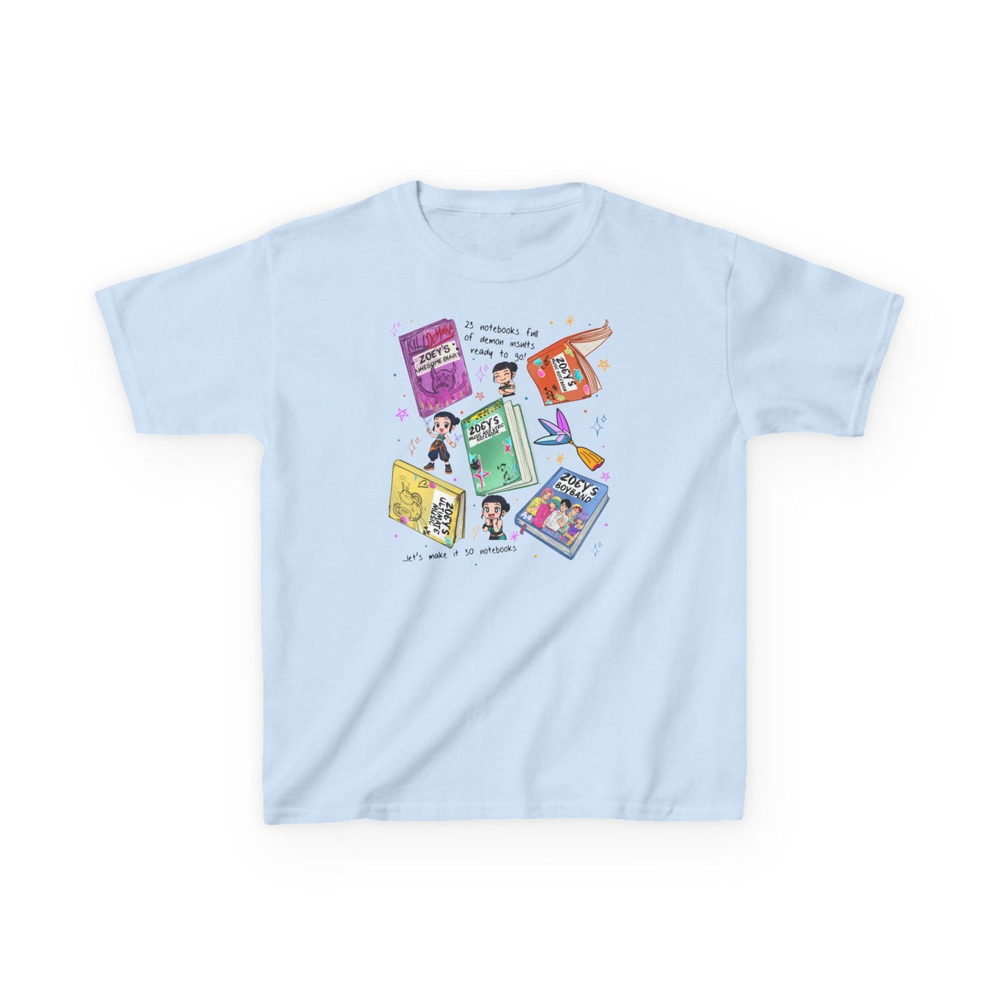 K-Pop Zoe's Books Kids Tee