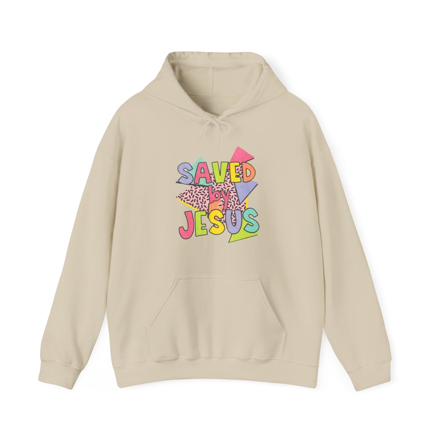 Retro Saved by Jesus Hoodie