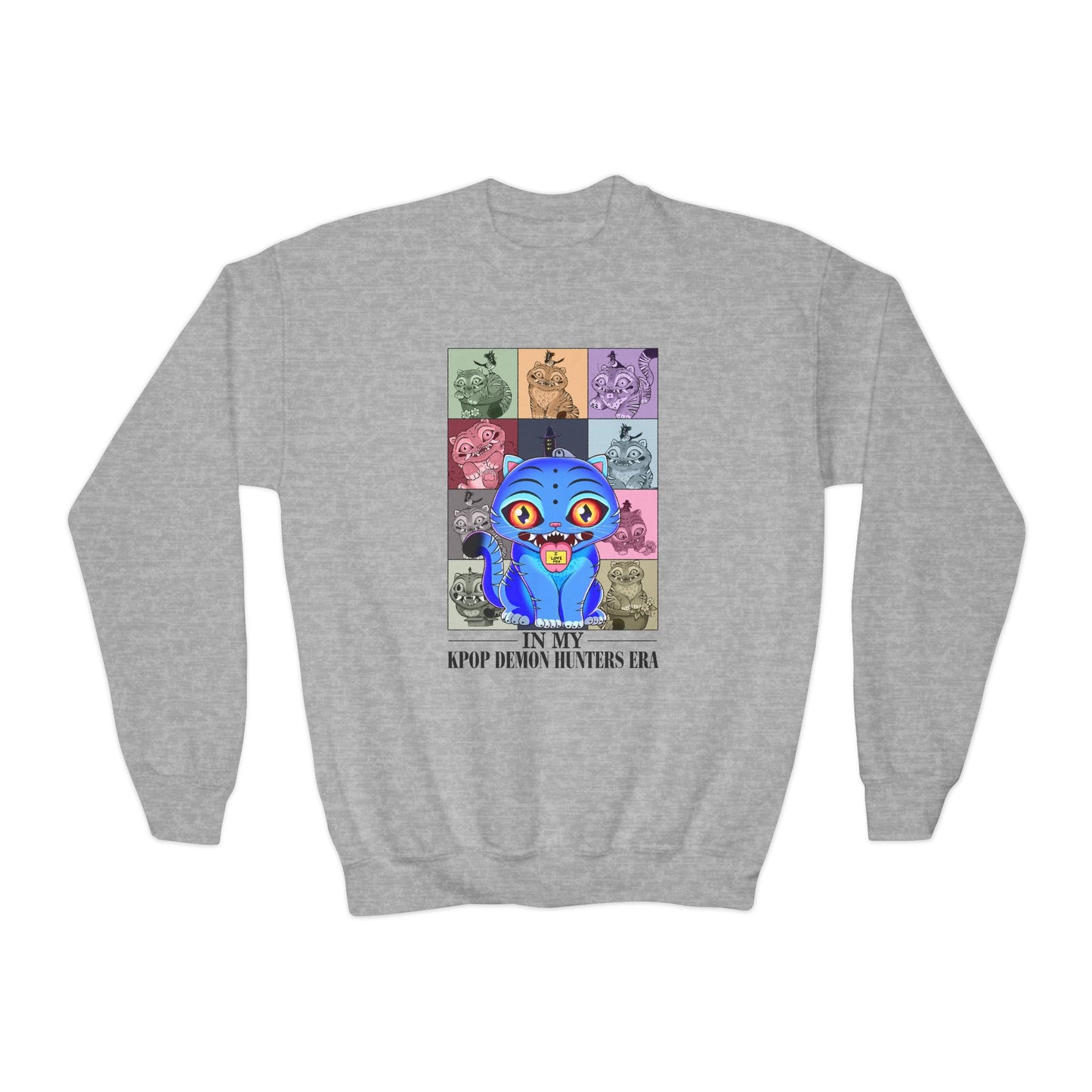 In my Kpop Era Youth Crewneck Sweatshirt