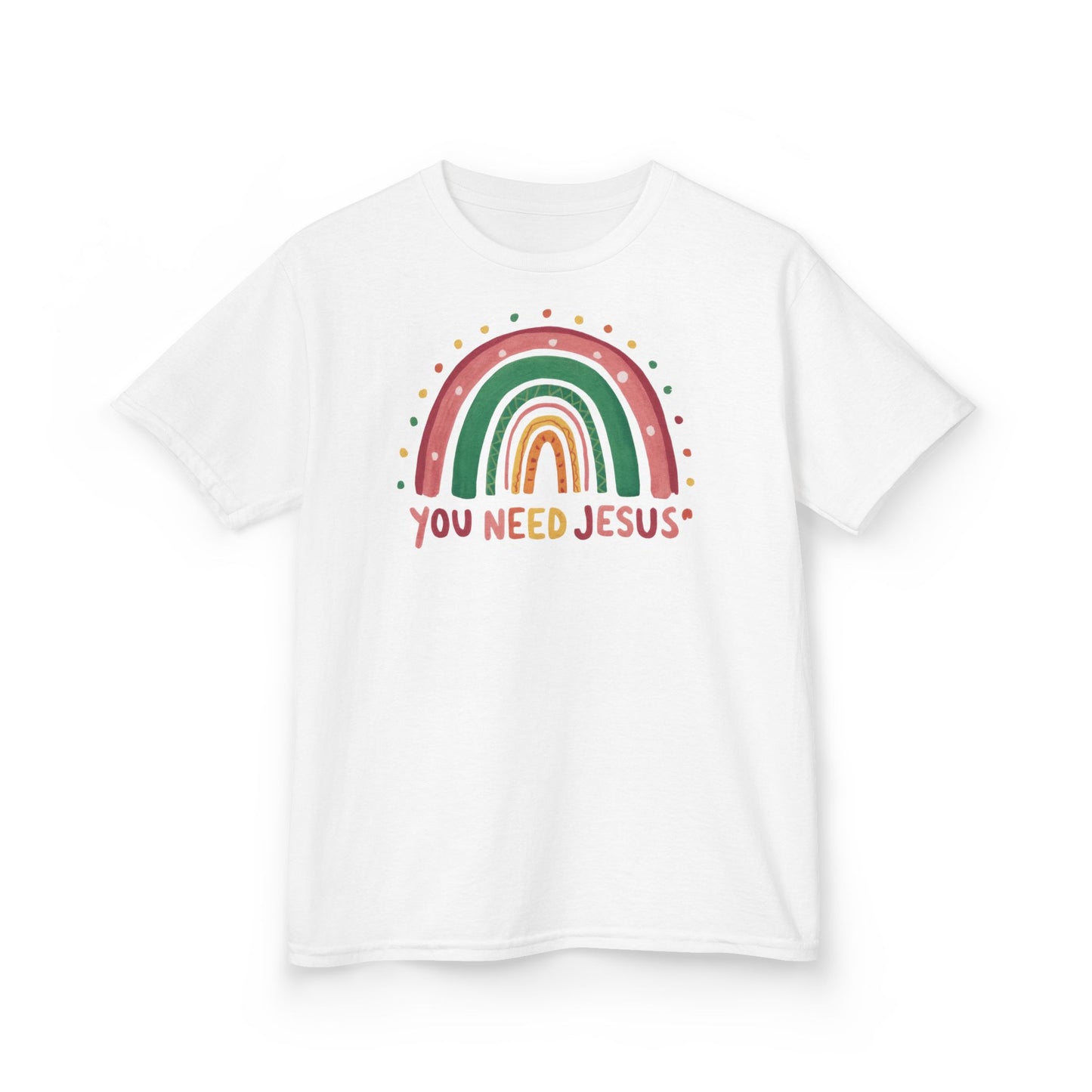 Kids Rainbow Jesus Tee