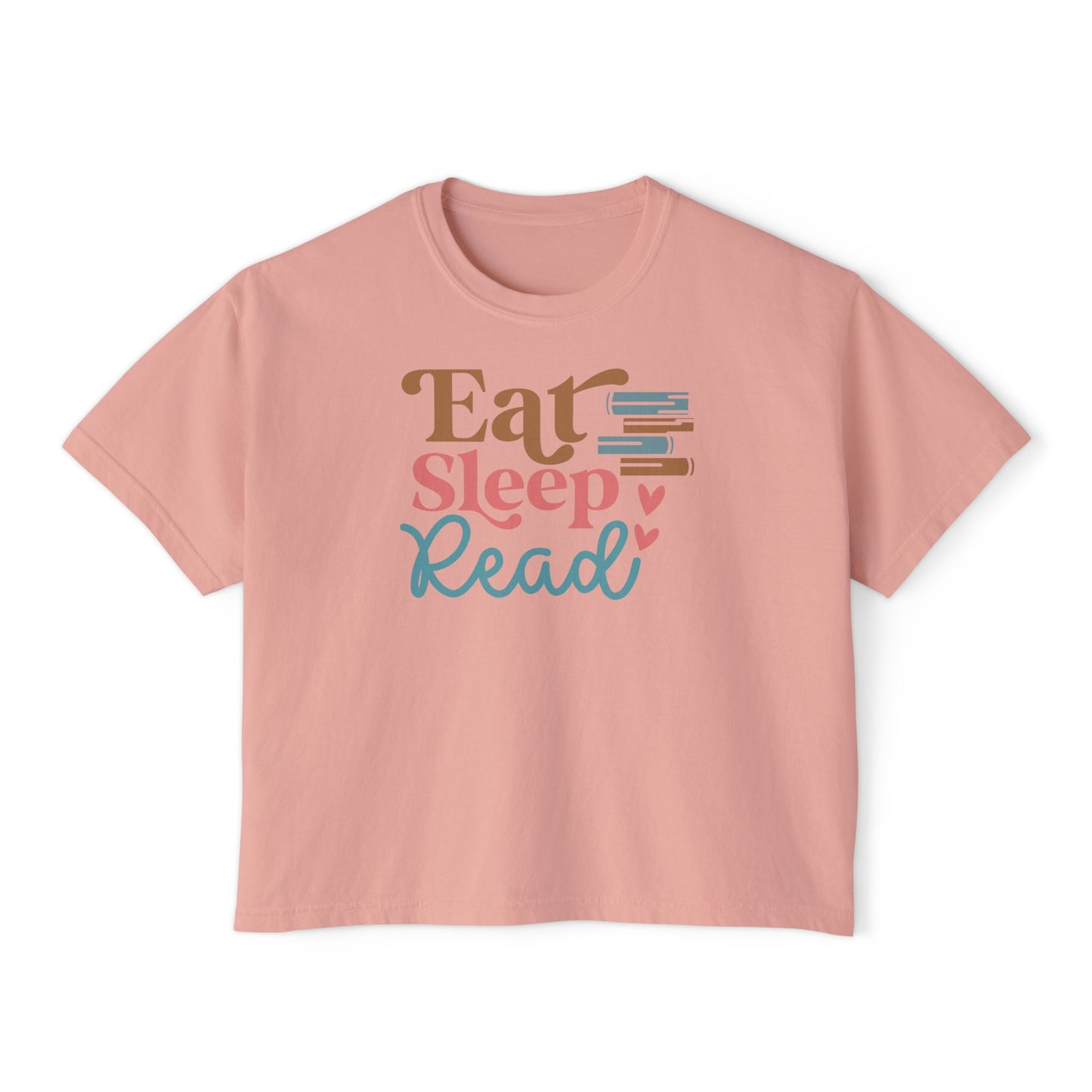 Eat Sleep Read Boxy Tee