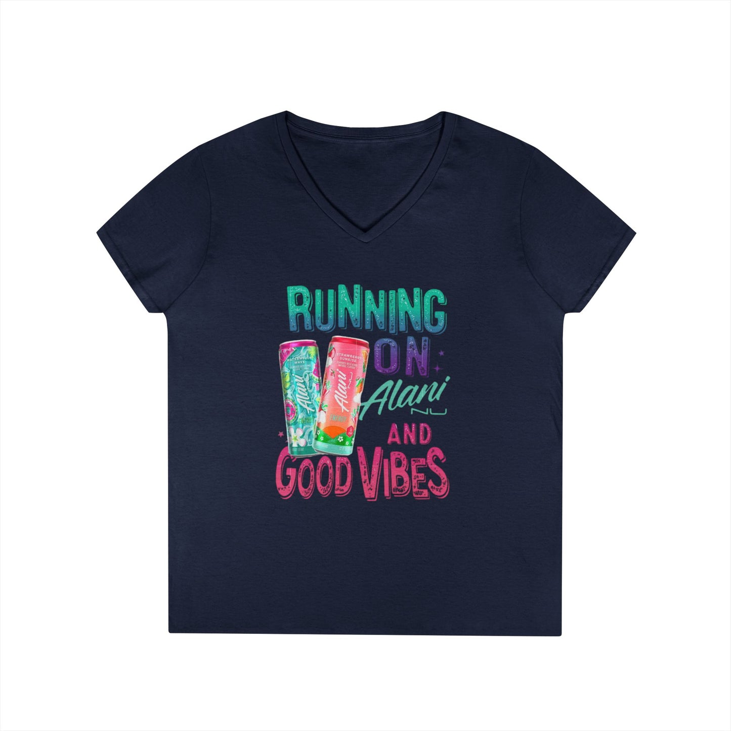 Running on Alani and a Prayer  V-Neck T-Shirt