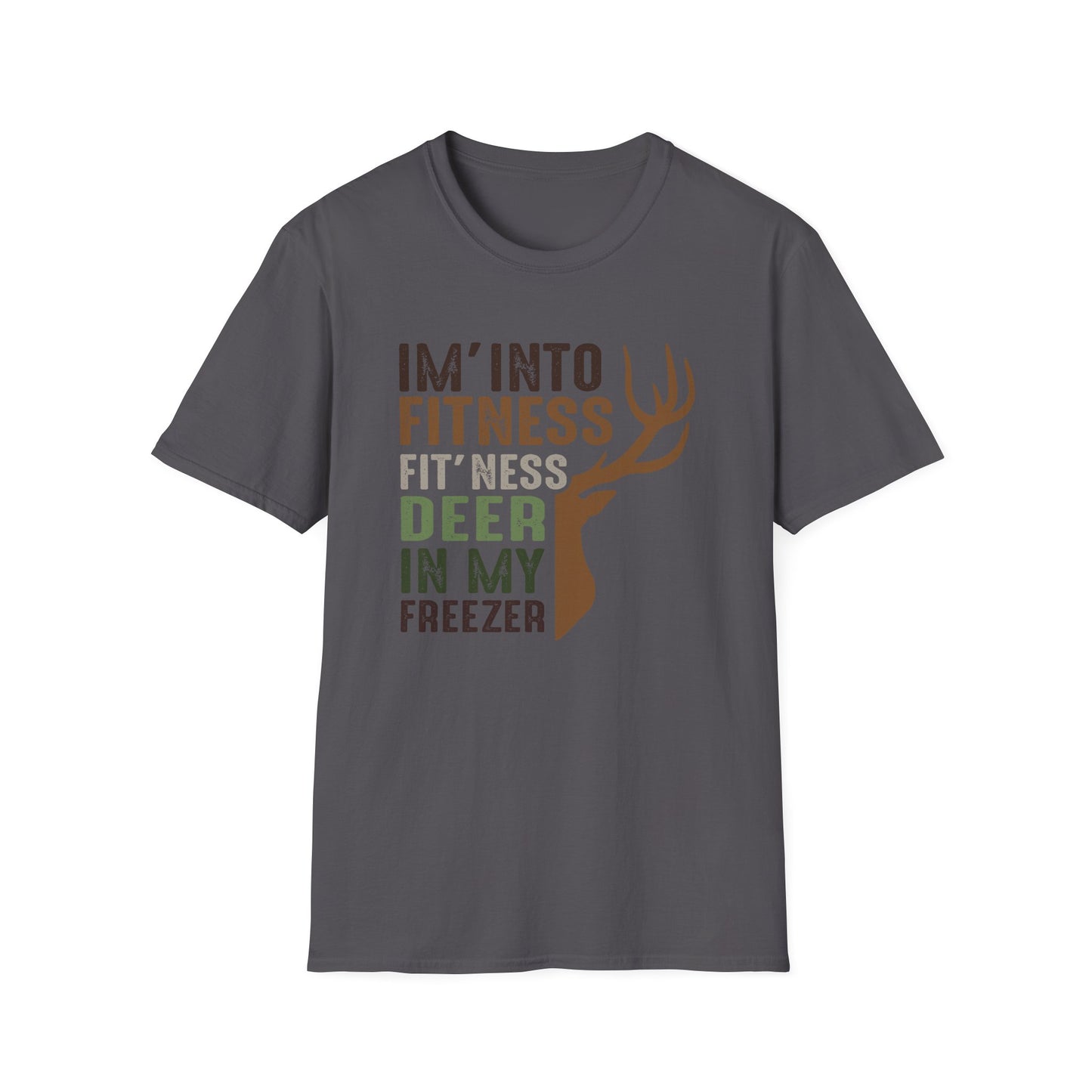 Funny Deer Fitness T-Shirt