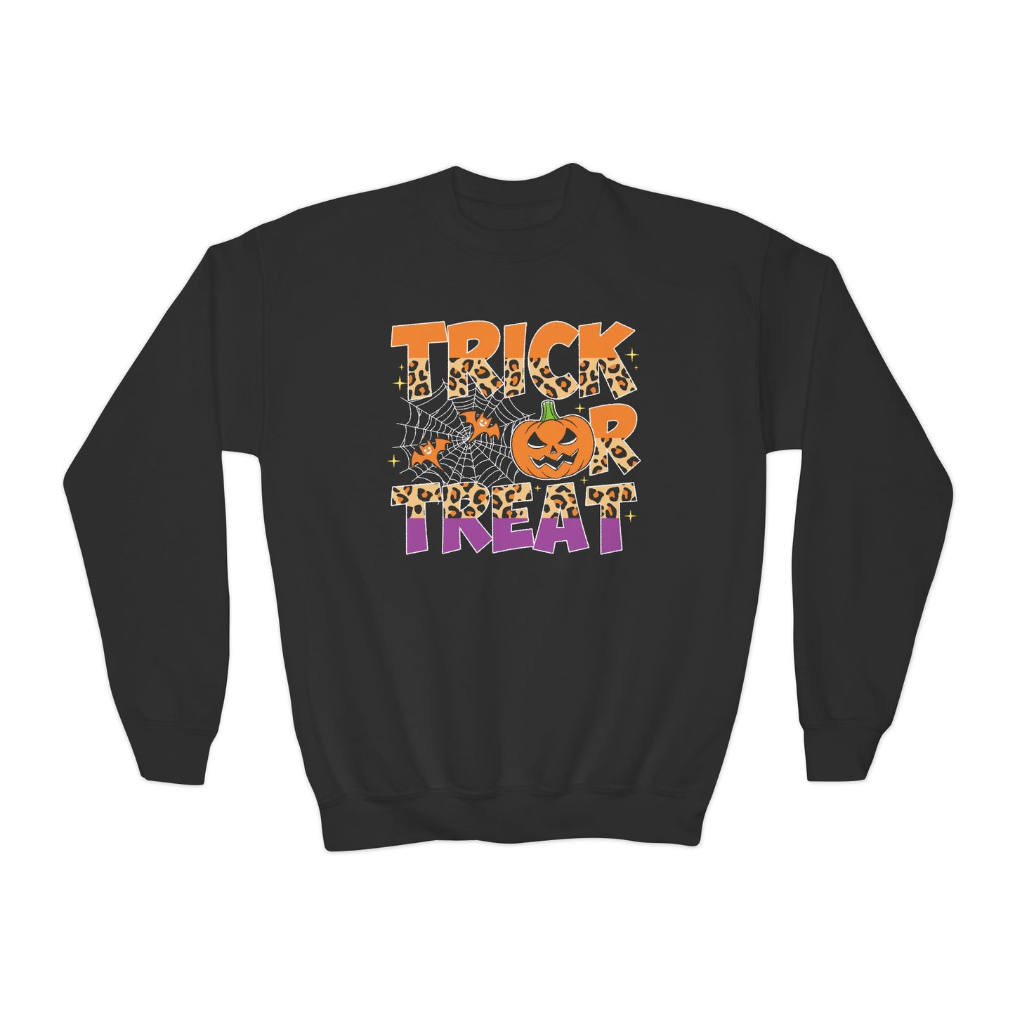 Youth Halloween Trick or Treat Sweatshirt