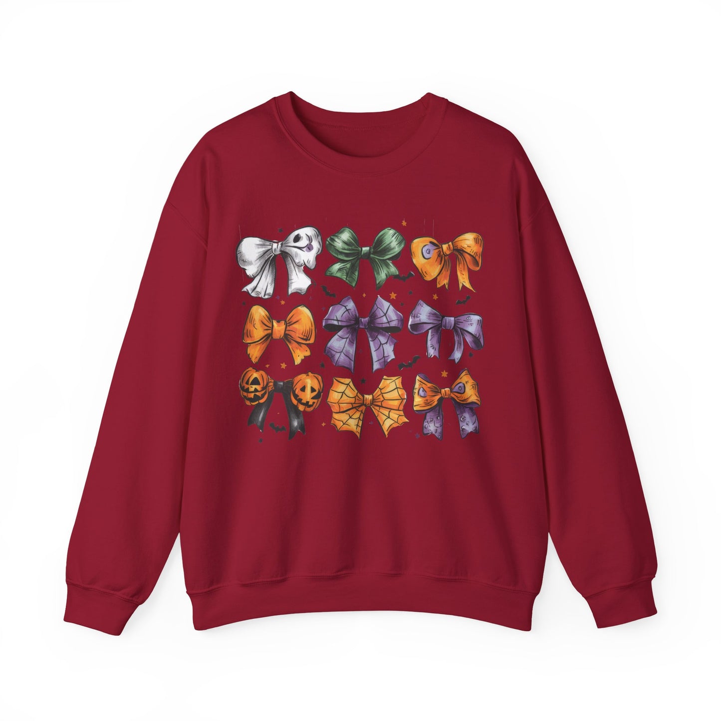 Halloween Bow Crewneck Sweatshirt