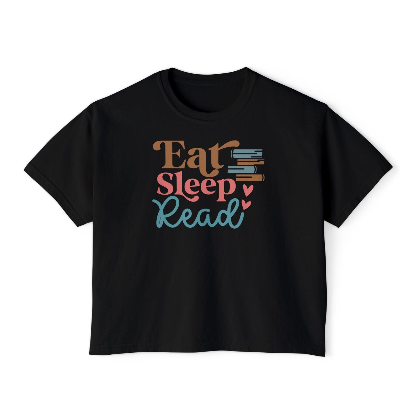 Eat Sleep Read Boxy Tee