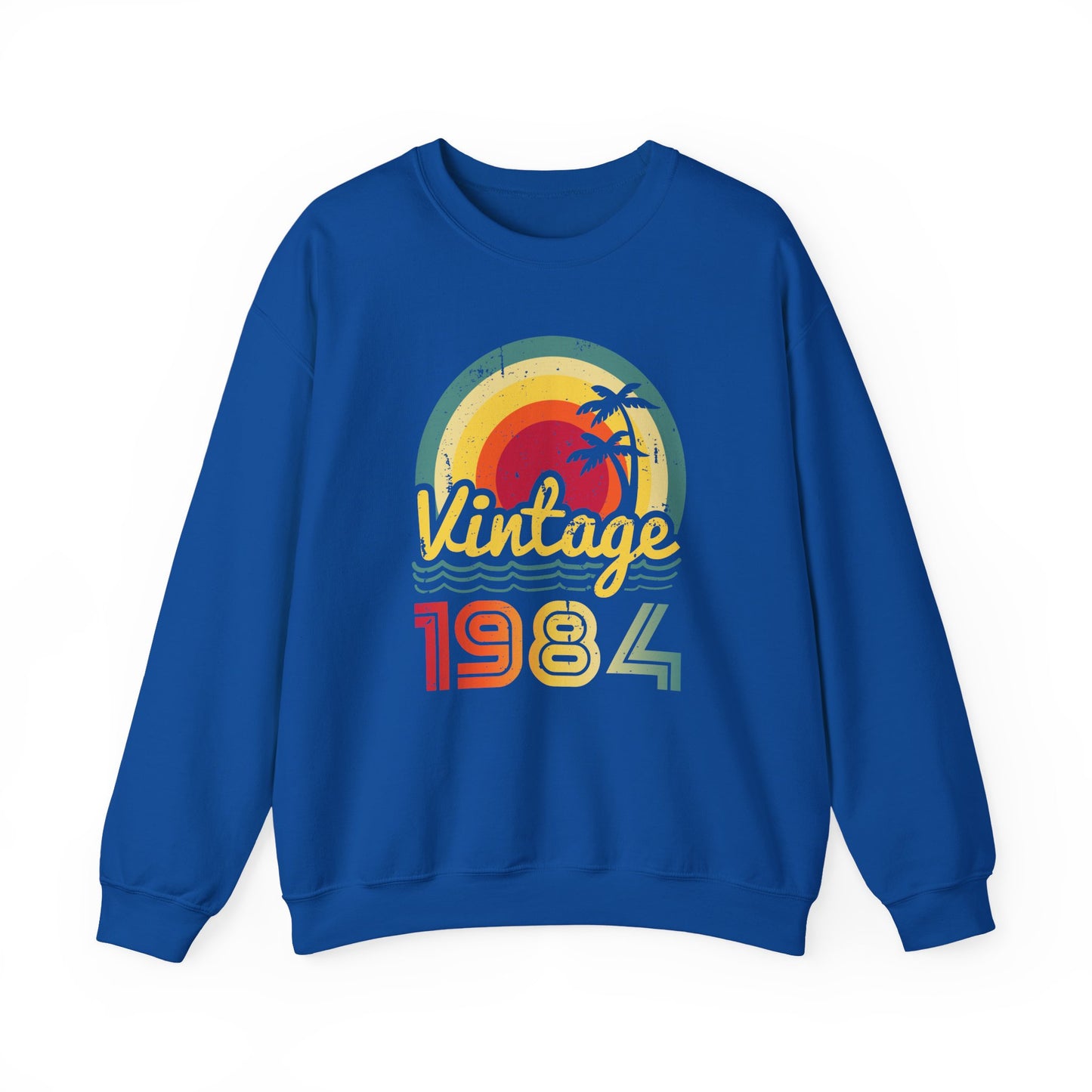 Vintage Birthyear Crewneck Sweatshirt