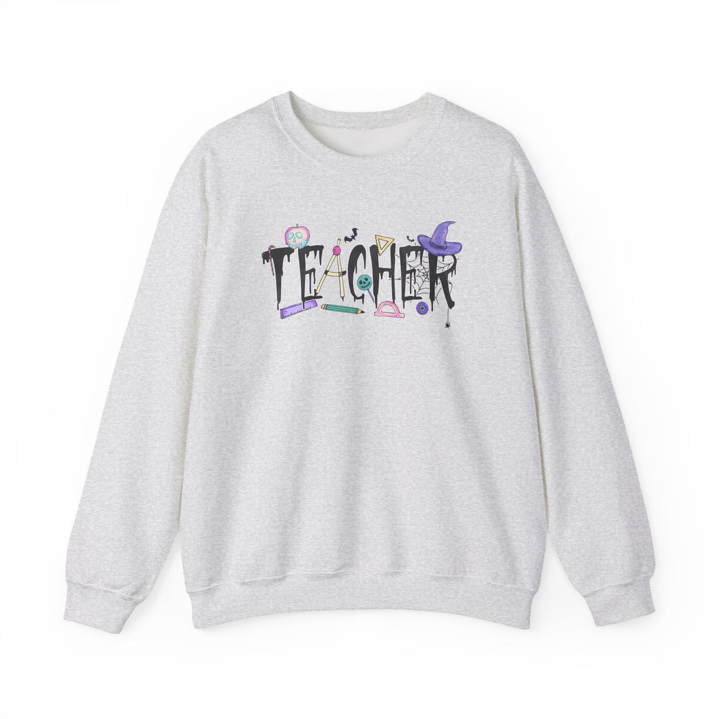 Halloween Teacher Crewneck Sweatshirt