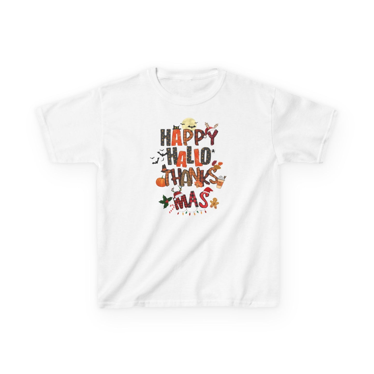 Happy Hallothanksmas Kids Tee