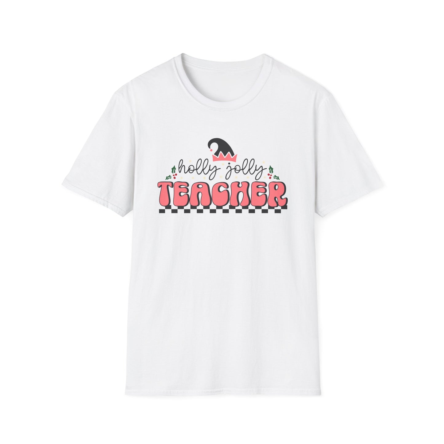 Holly Jolly Teacher T-Shirt