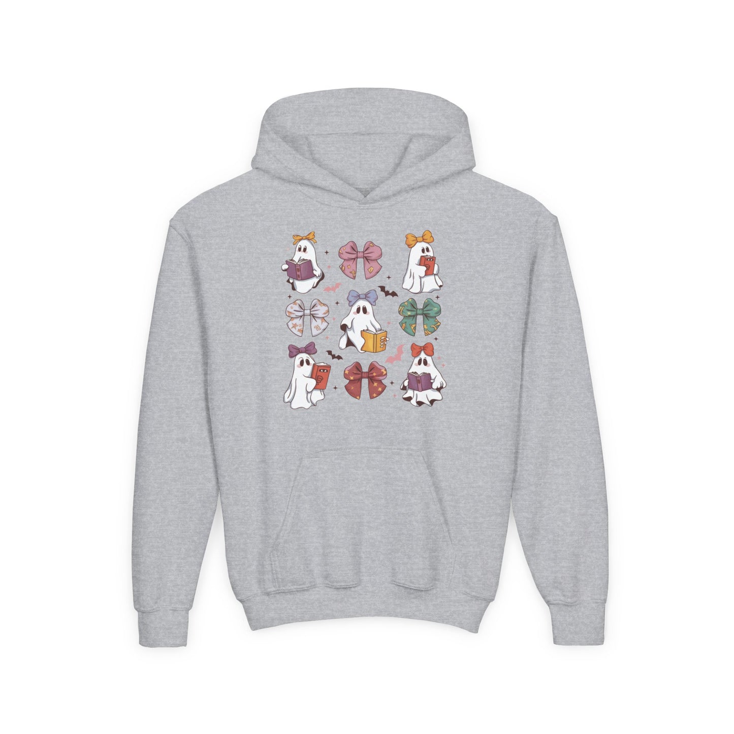 Ghosts & Books Youth Hoodie