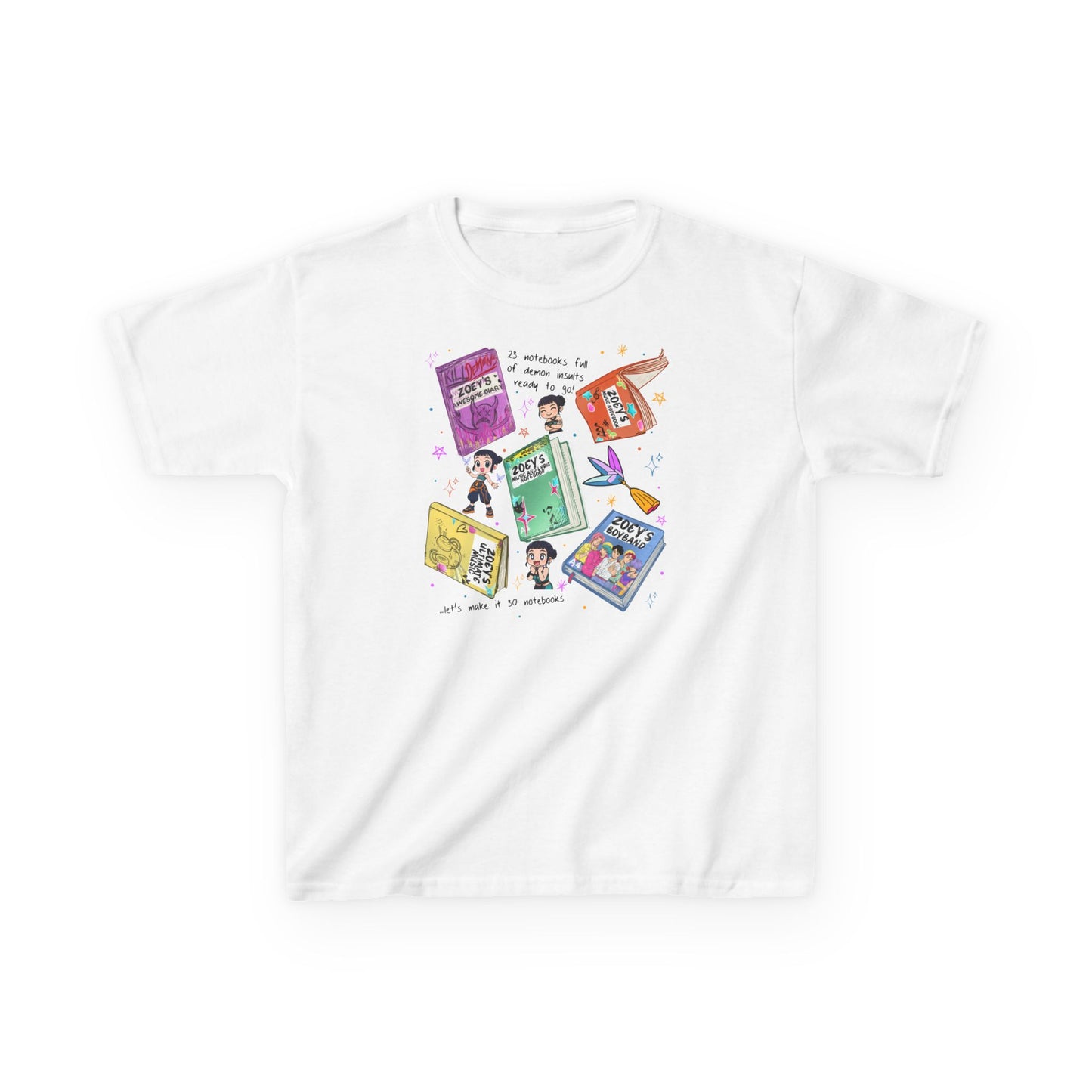 K-Pop Zoe's Books Kids Tee