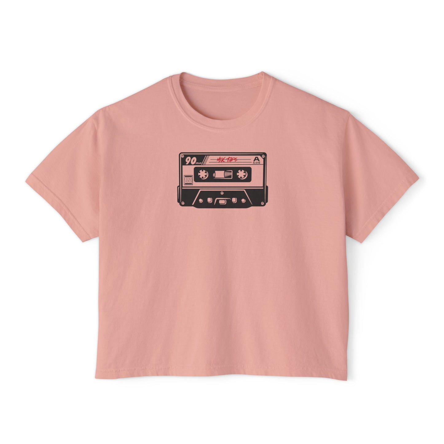 Retro 90s Cassette Women's Boxy Tee