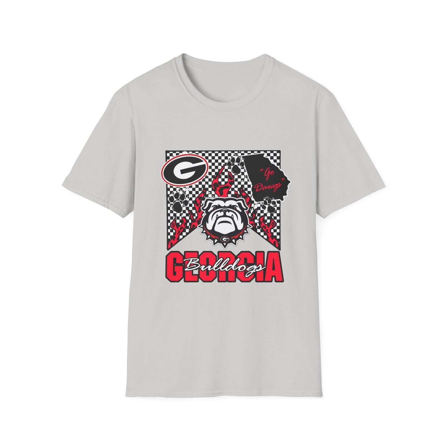 Georgia Bulldogs Unisex Softstyle T-Shirt