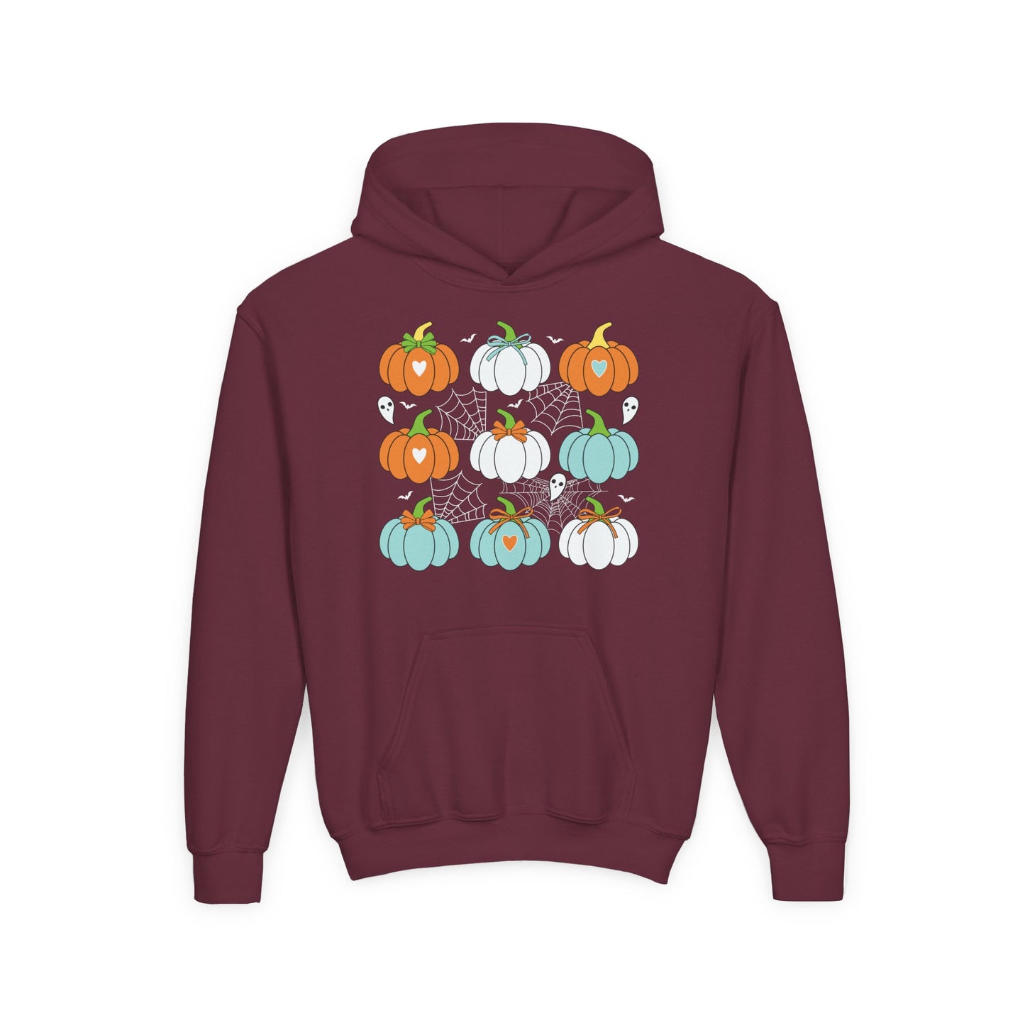 Halloween Pumpkin Youth Hoodie