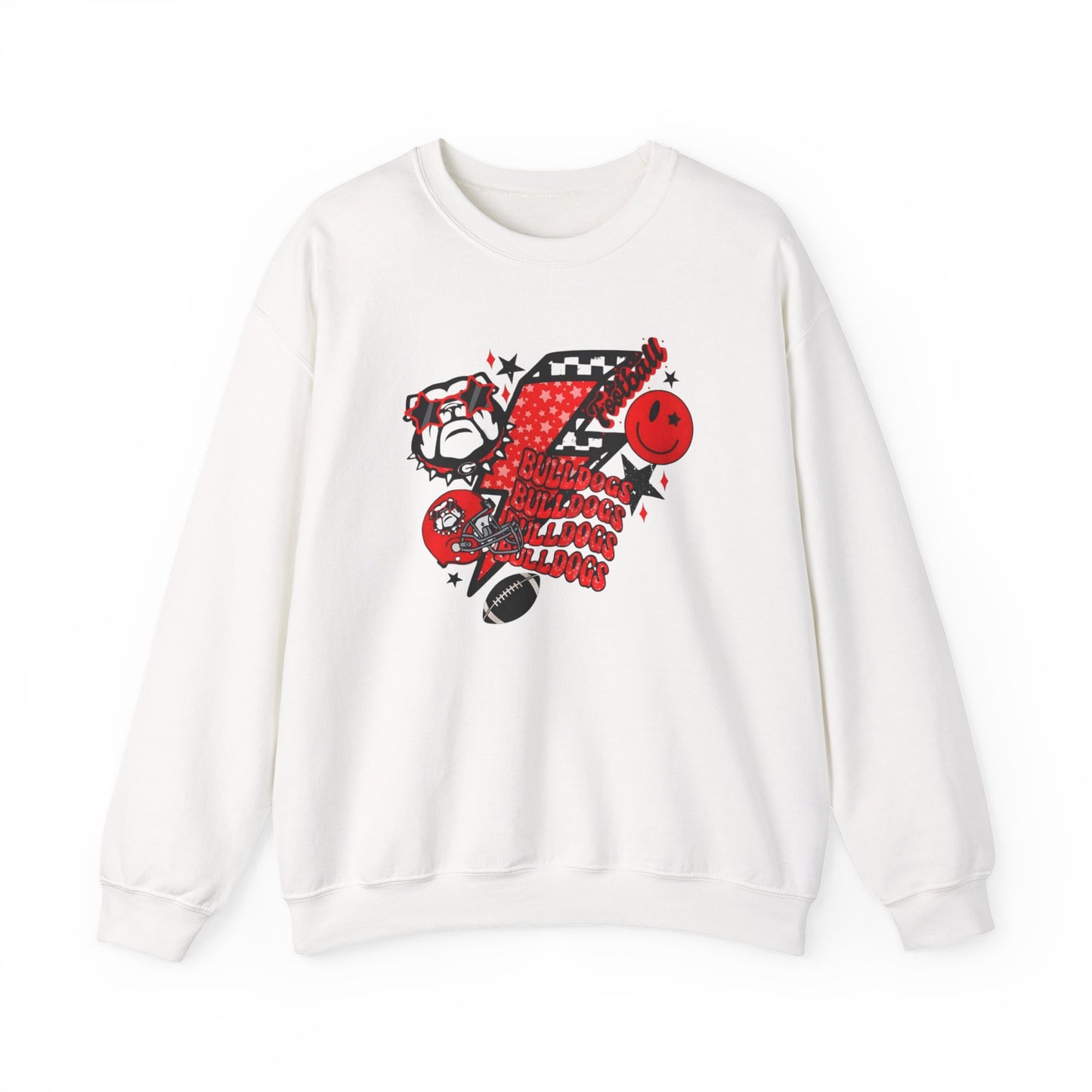 Fun Bulldogs Graphic Sweatshirt