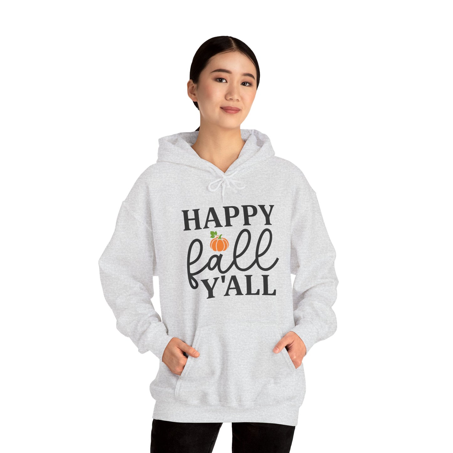 Happy Fall Y'all Hooded Sweatshirt