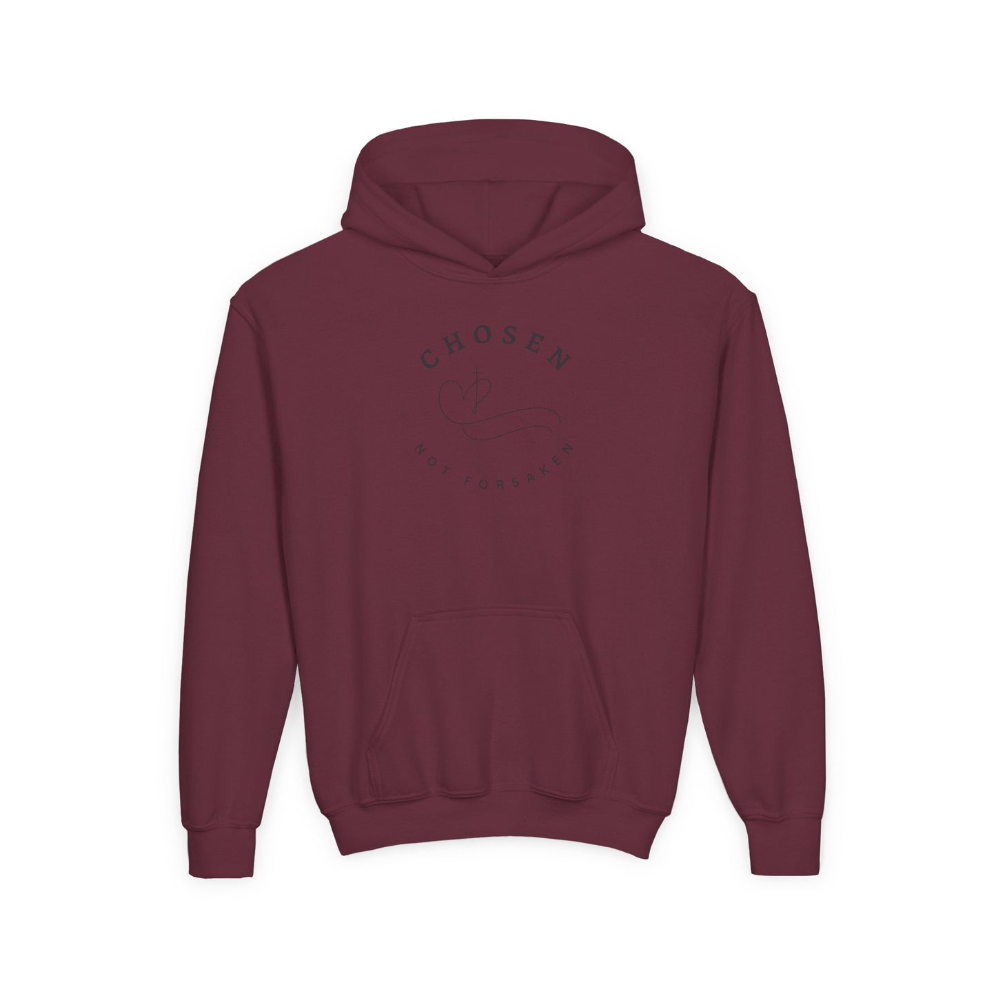 Chosen, Not Forsaken Youth Hooded Sweatshirt