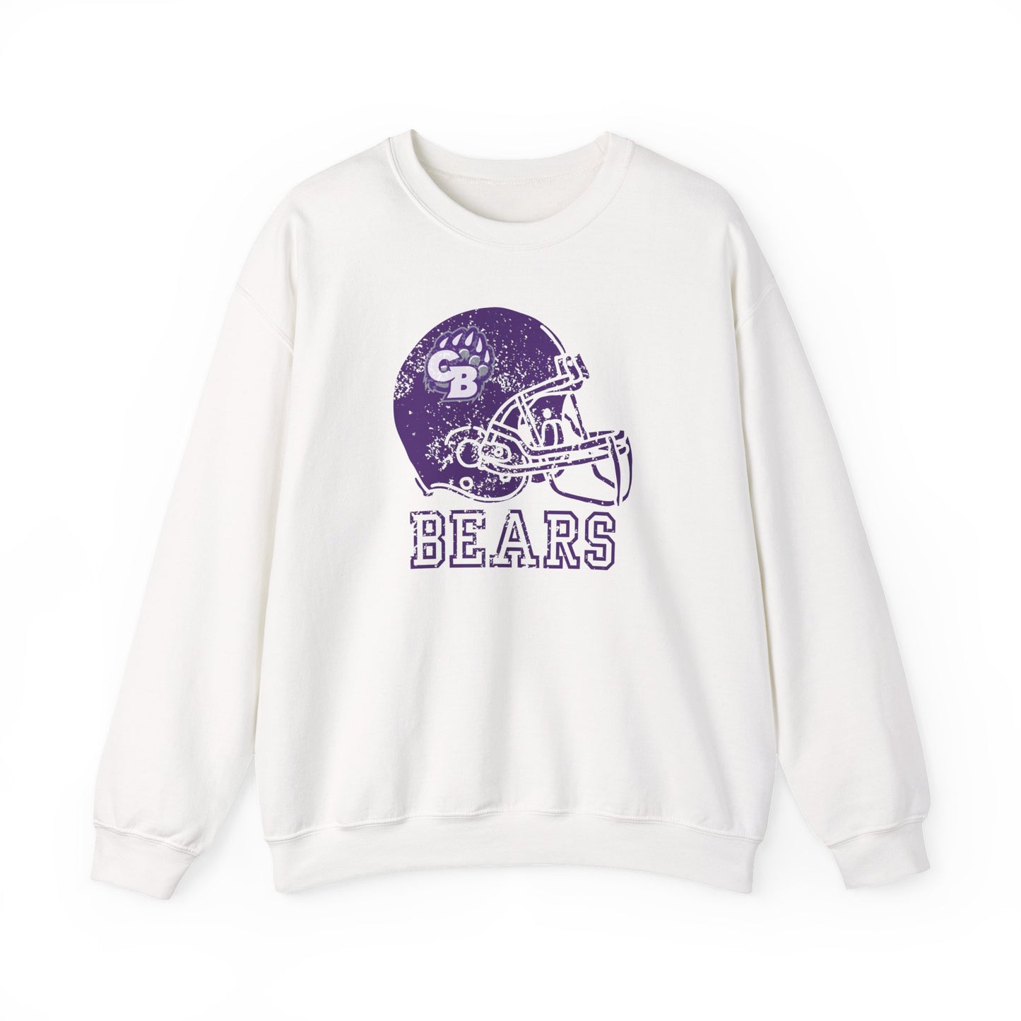 CB Bears Helmet Crewneck Sweatshirt