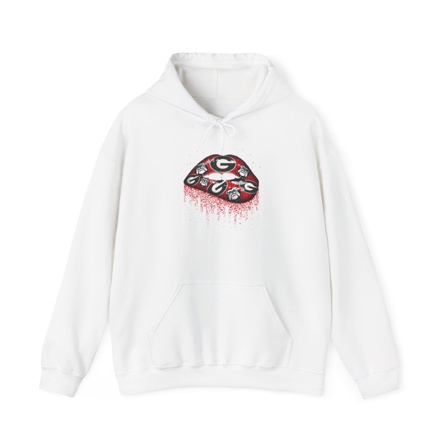 Georgia Bulldogs Glitter Kiss Hoodie