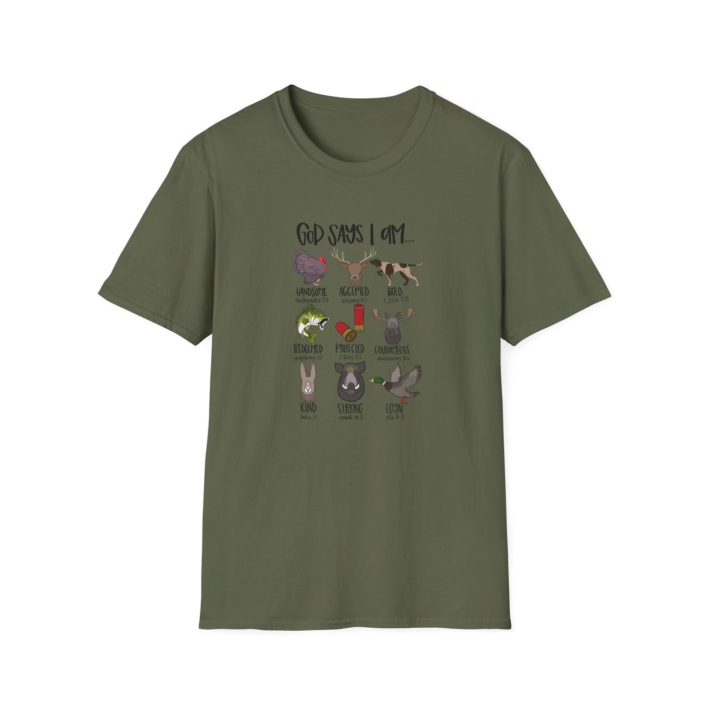 God Says I Am Hunting T-Shirt