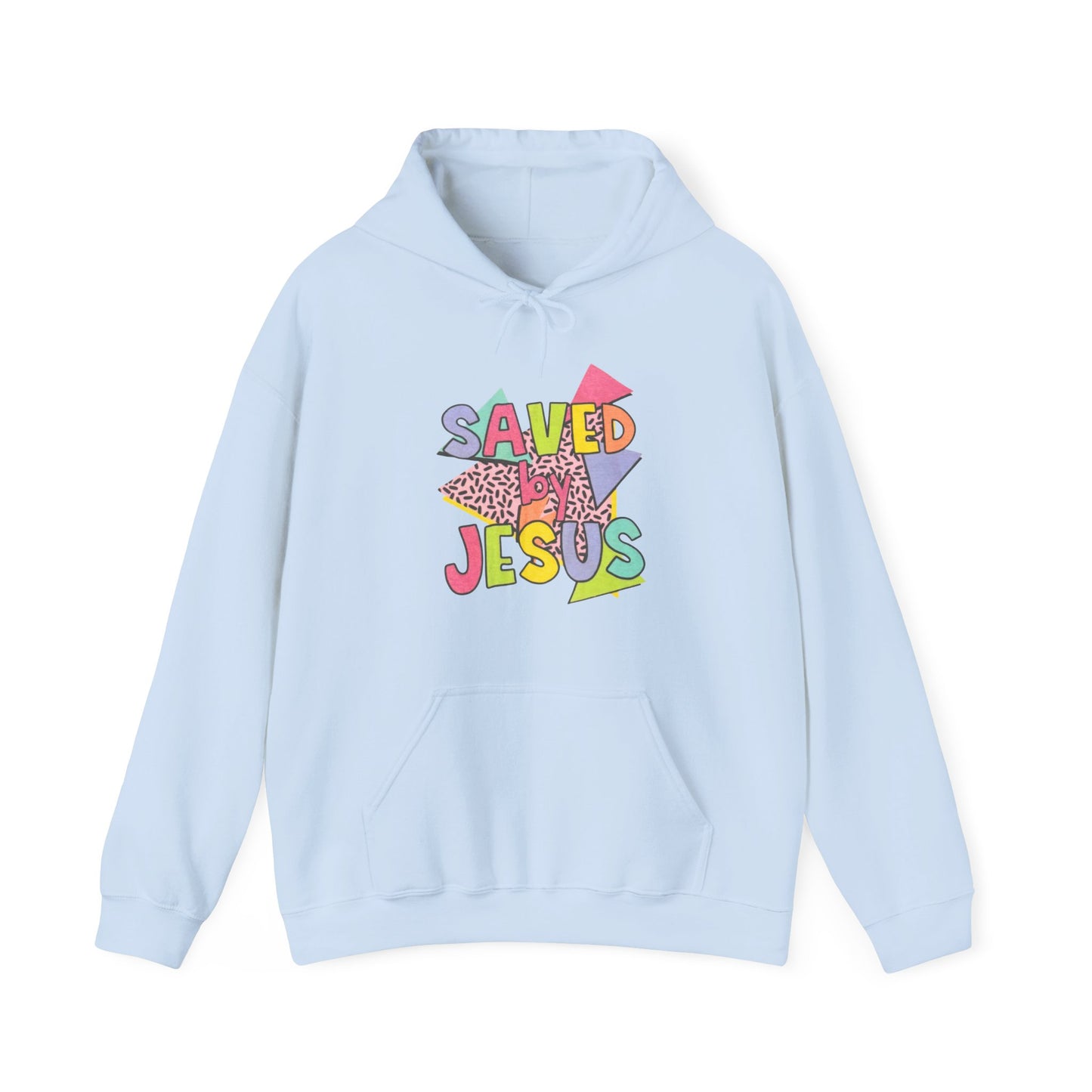 Retro Saved by Jesus Hoodie