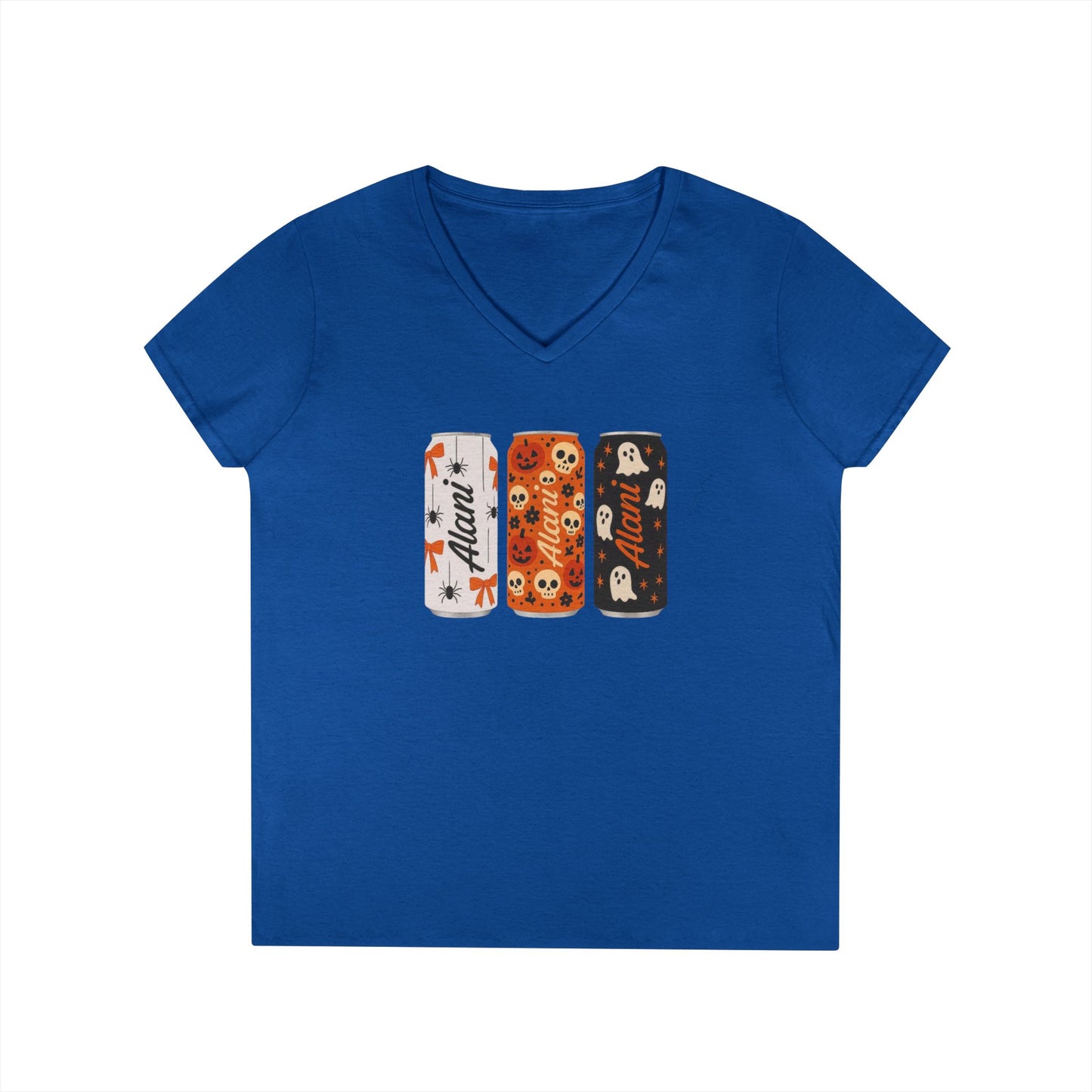 Halloween Alani Can V-Neck T-Shirt