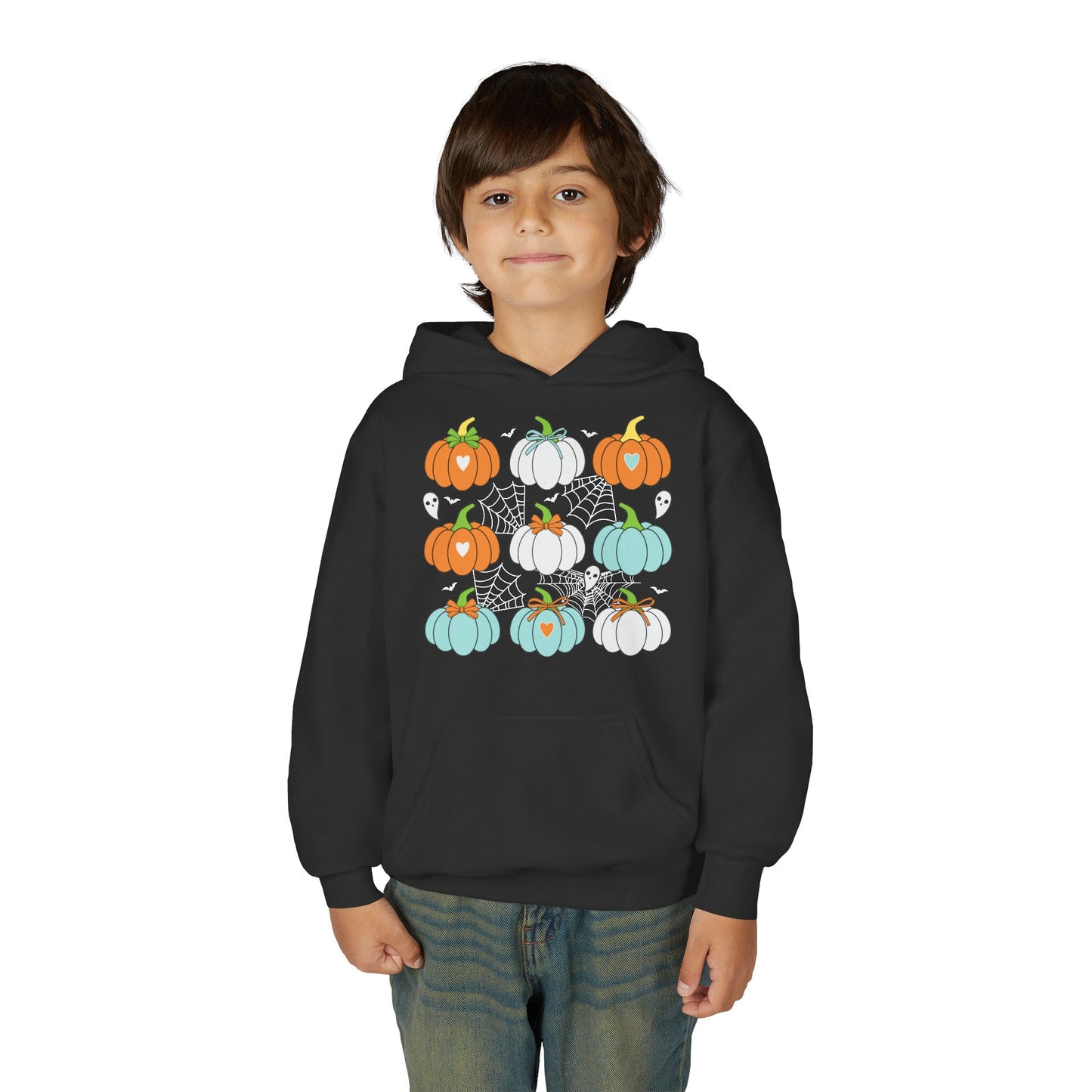 Halloween Pumpkin Youth Hoodie