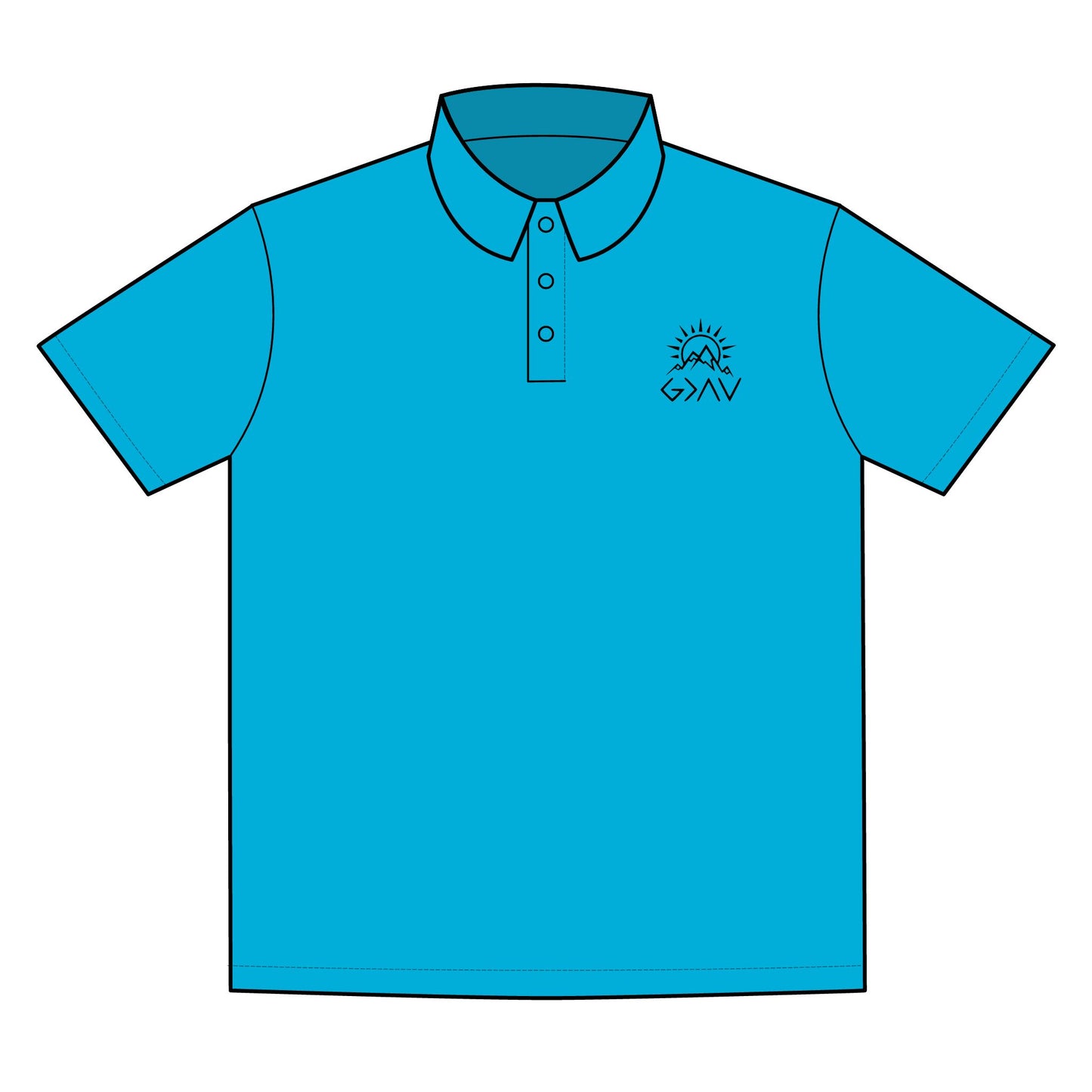 God is Greater Men's Performance Polo
