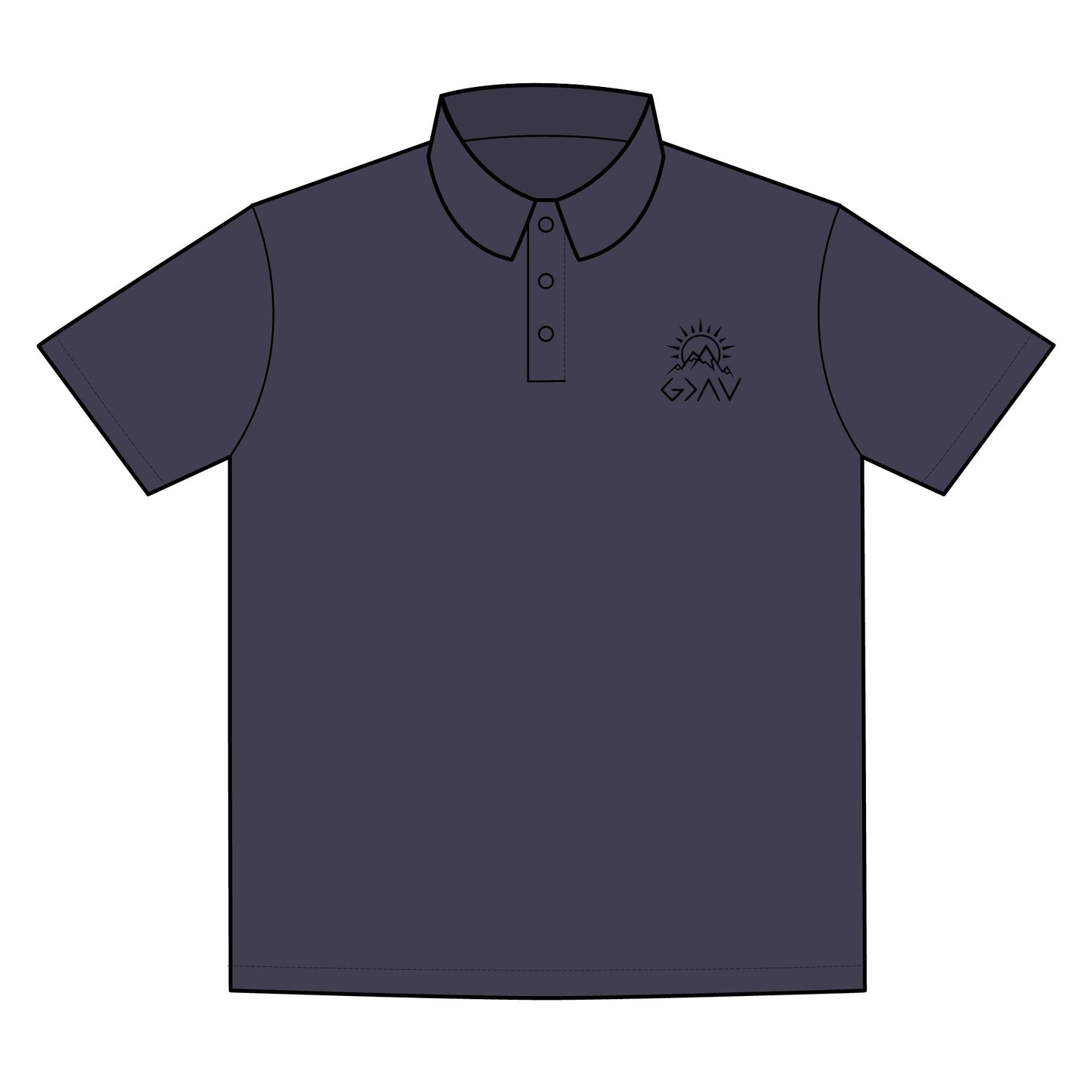 God is Greater Men's Performance Polo