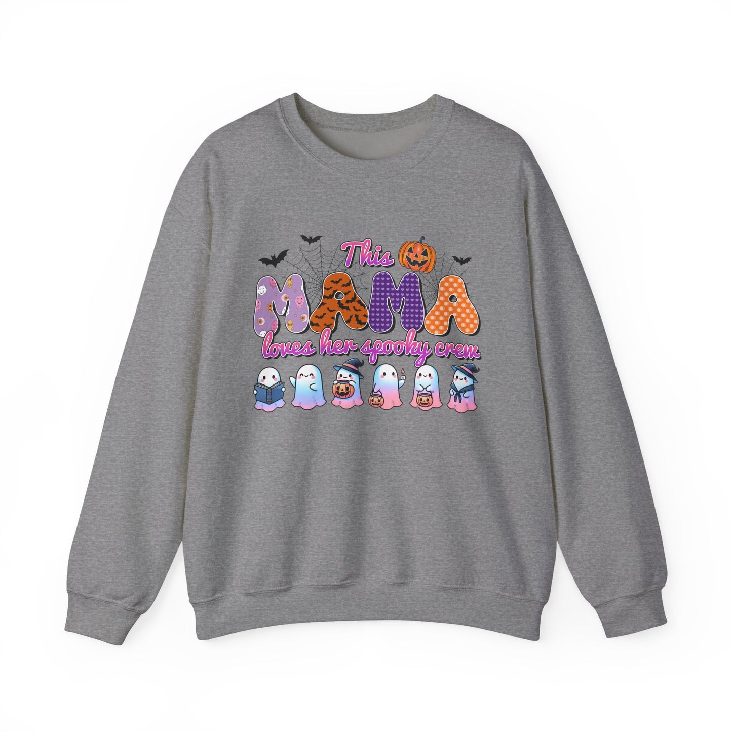 This Mama Loves Her Spooky Crew Sweatshirt