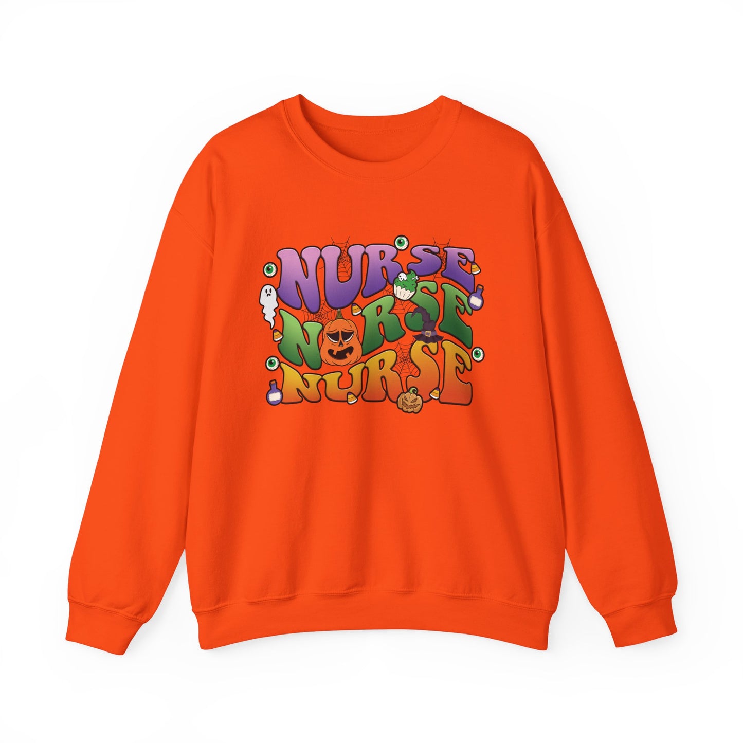 Halloween Wavy Nurse Sweatshirt