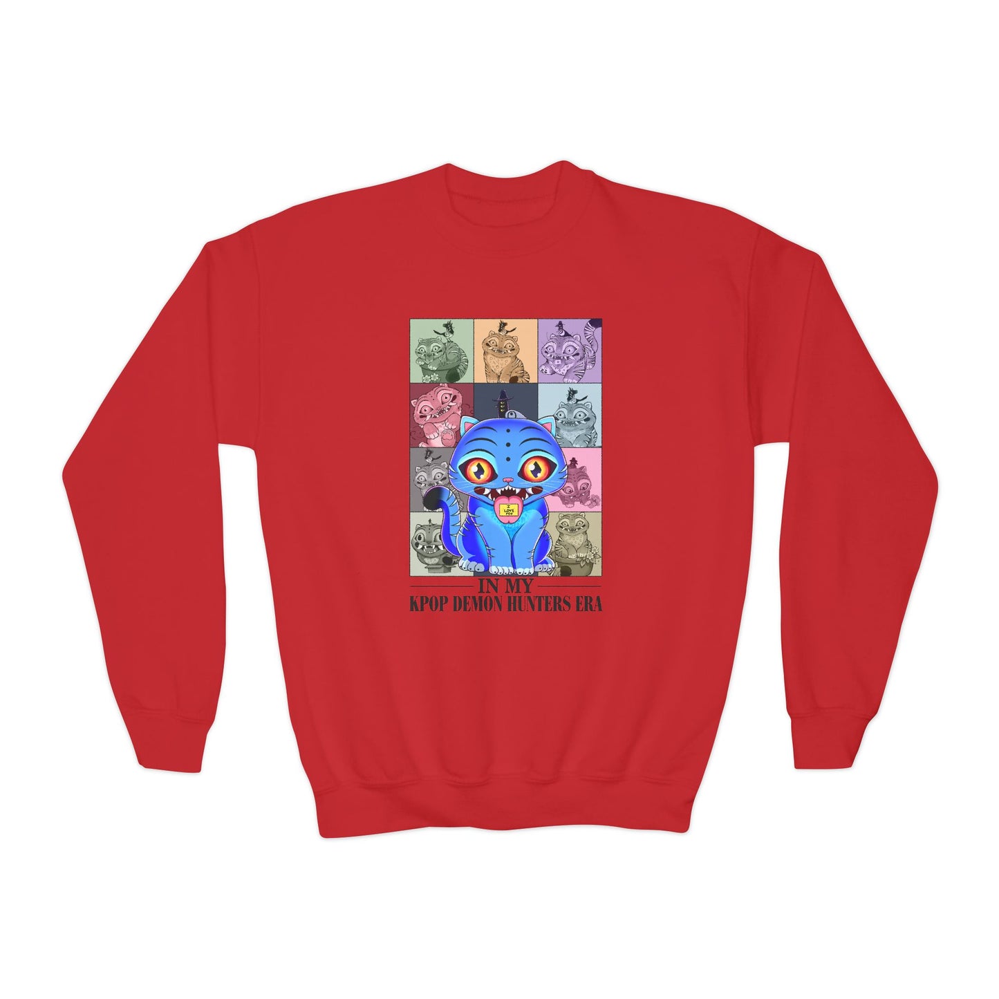 In my Kpop Era Youth Crewneck Sweatshirt