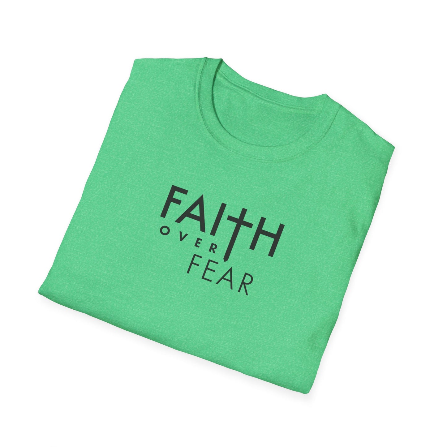 Faith Over Fear Unisex Softstyle T-Shirt