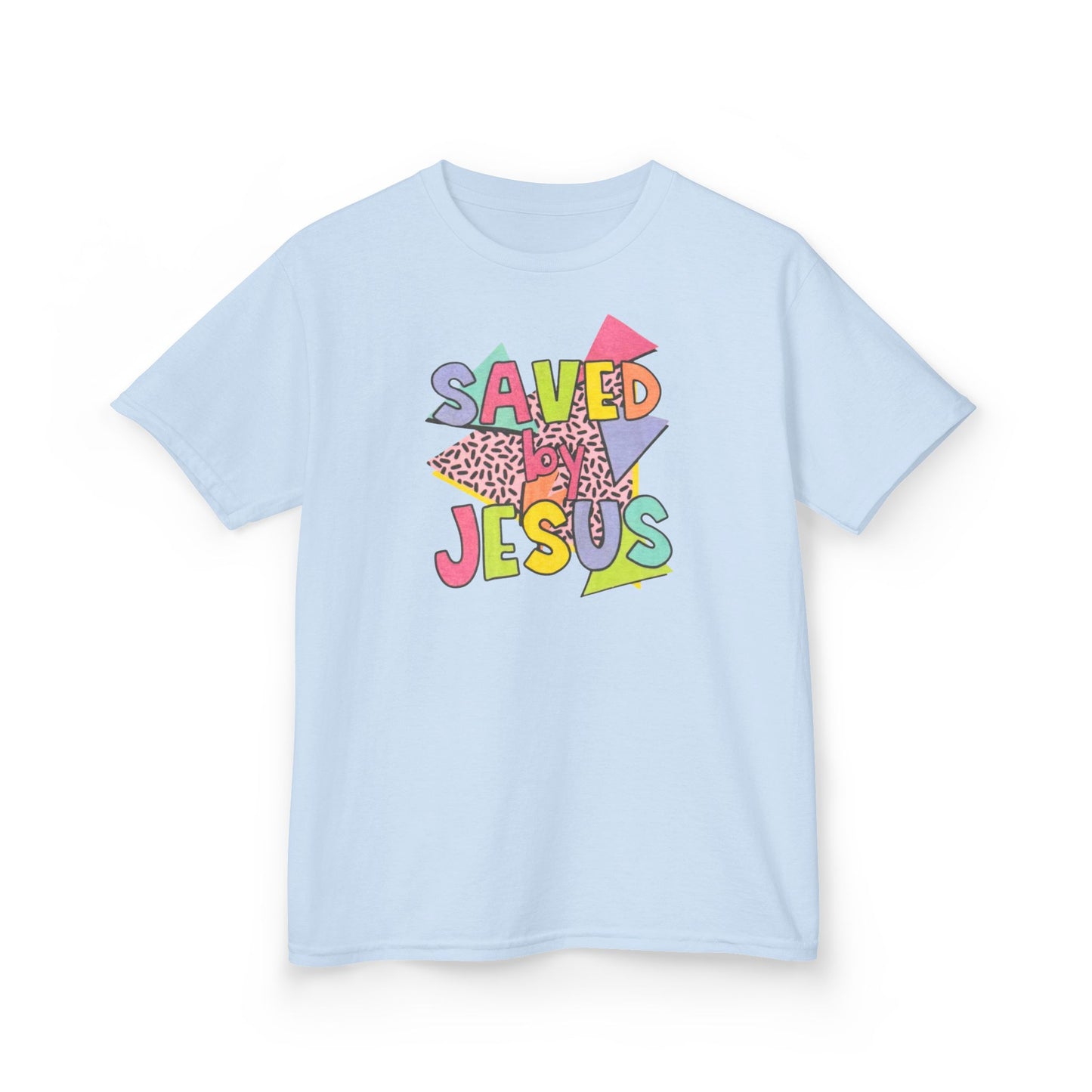 Retro Saved by Jesus Kids Tee
