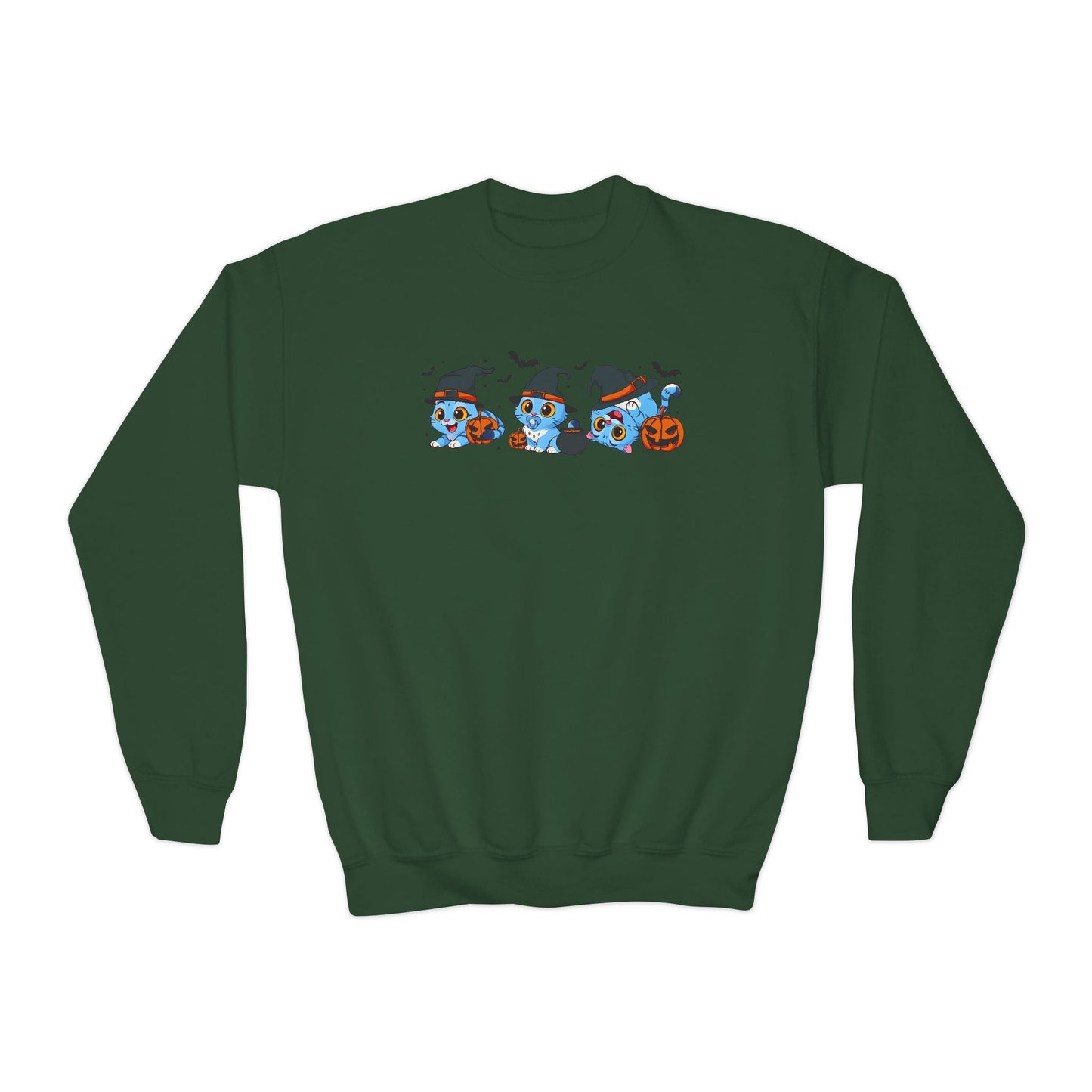 K-Pop Baby Derpy Halloween  Youth Crewneck Sweatshirt