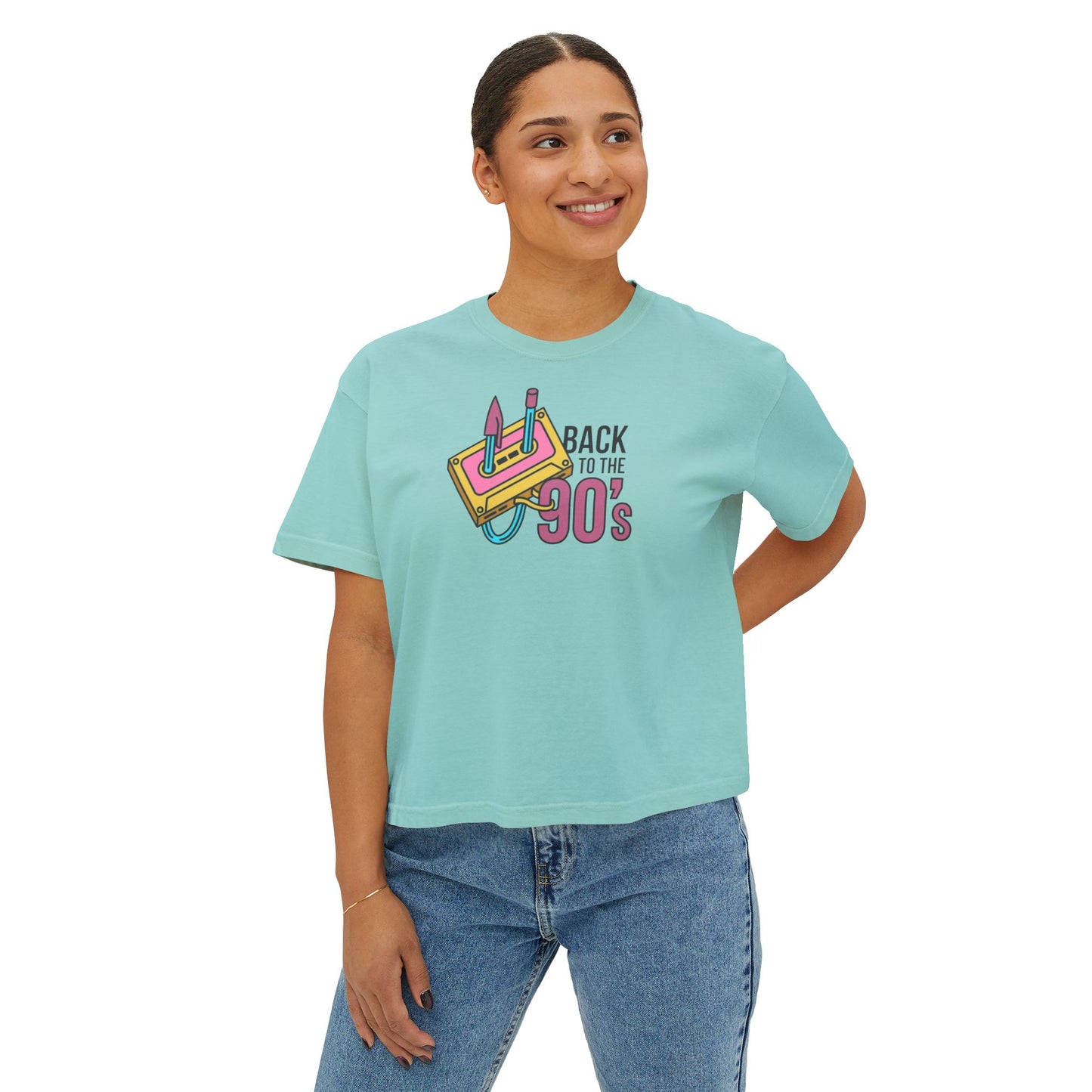 Back to the 90's Women's Boxy Tee