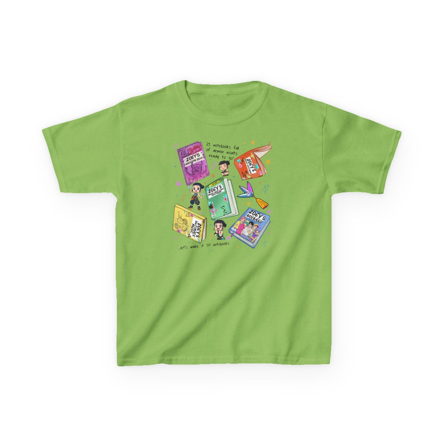 K-Pop Zoe's Books Kids Tee