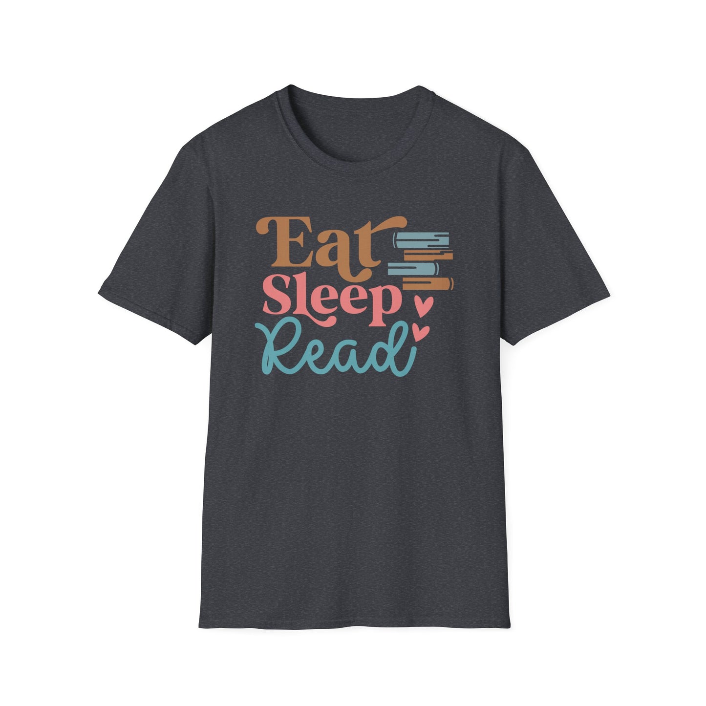 Eat Sleep Read Unisex Softstyle T-Shirt