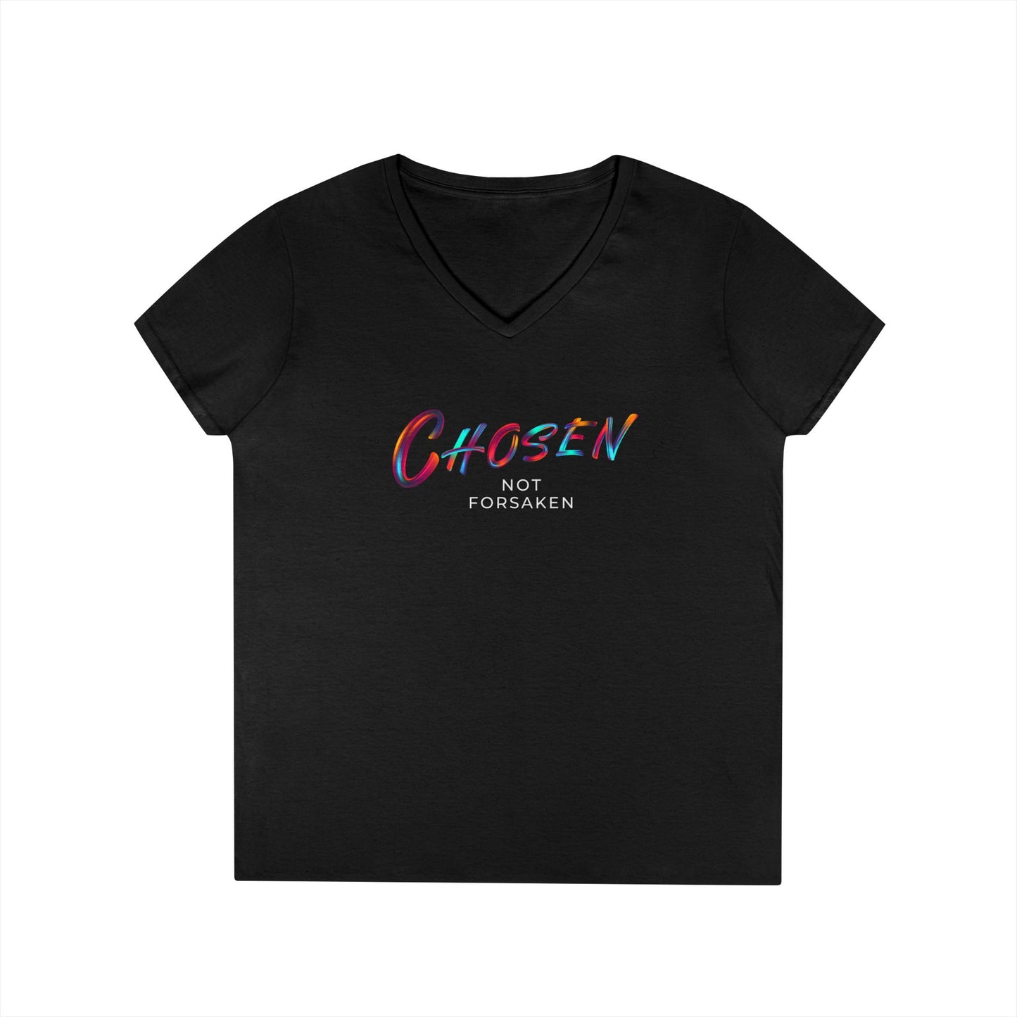 Chosen, Not Forsaken V-Neck T-Shirt