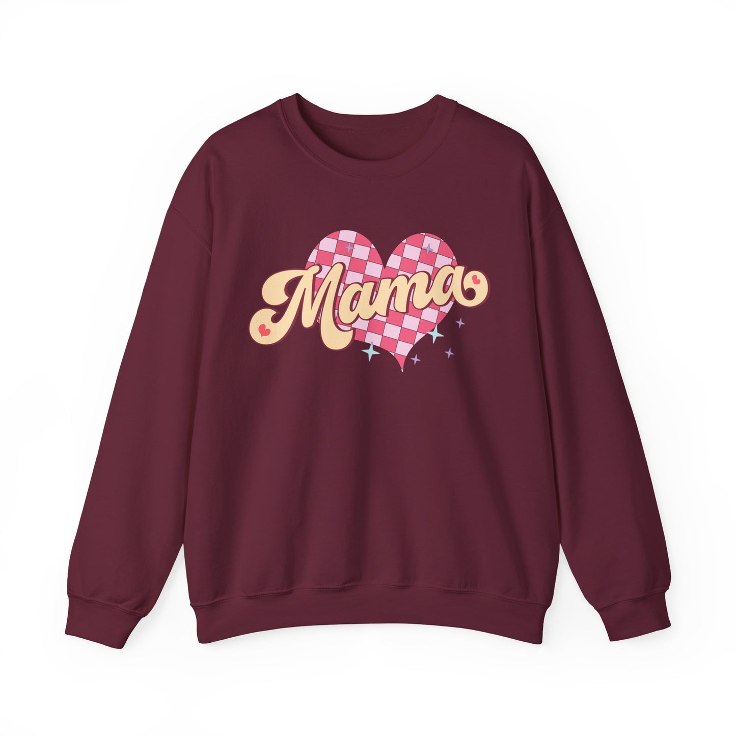 Mama Heart Crewneck Sweatshirt