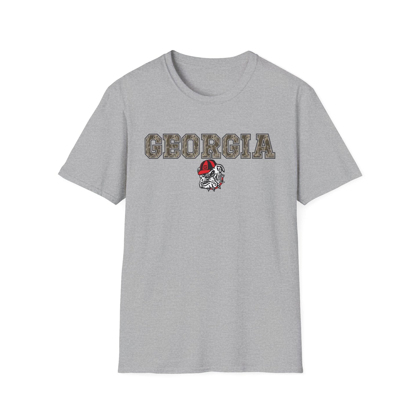 Camo Georgia Dog Unisex T-Shirt